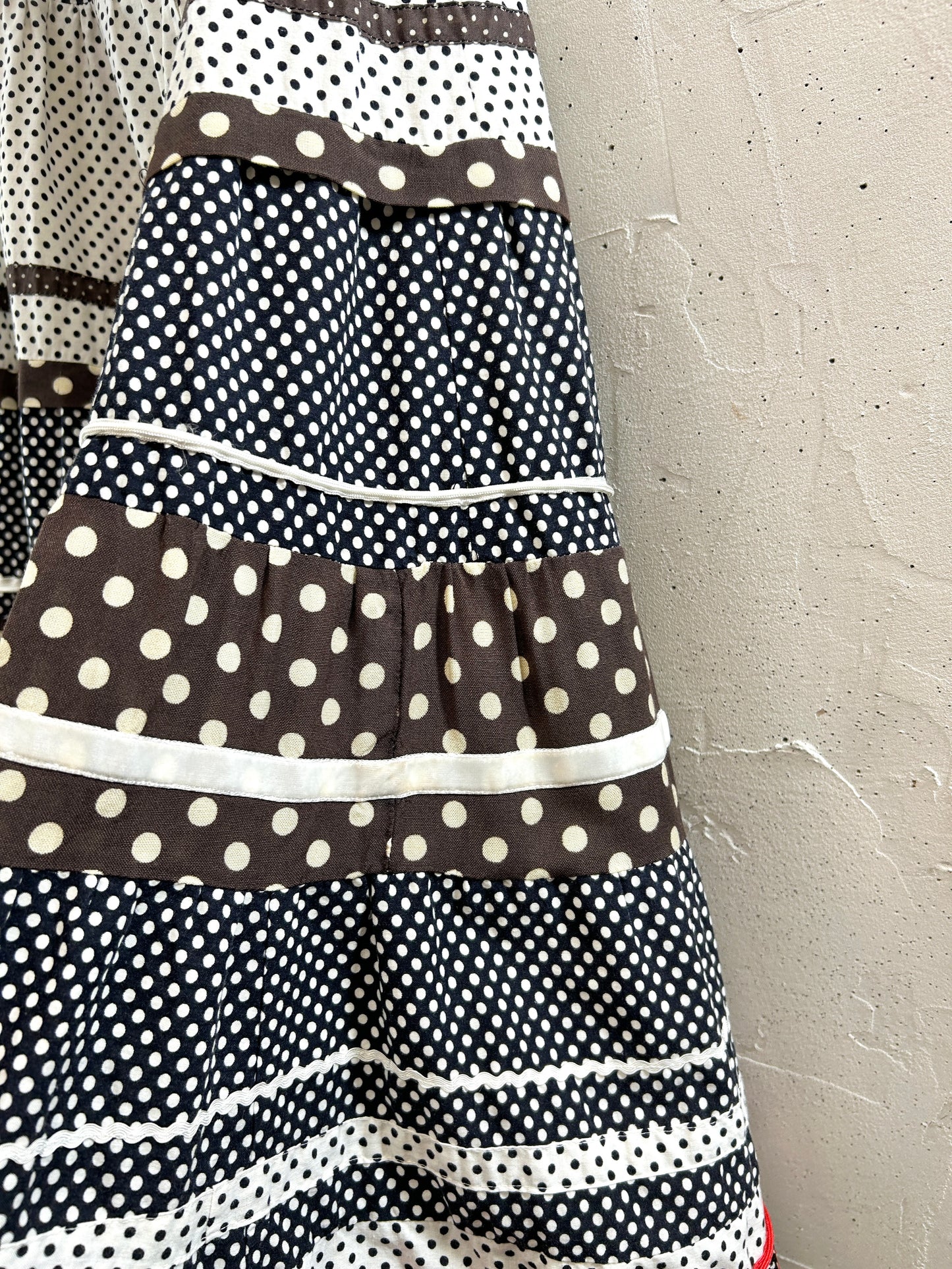 Vintage Tired Skirt  [F32872]