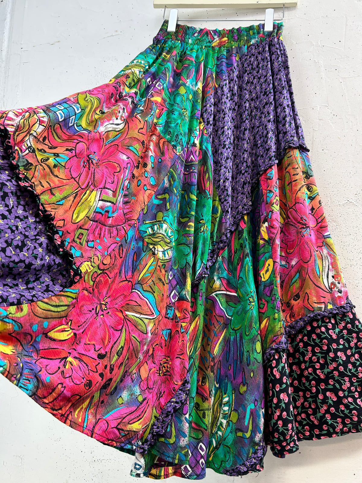 Vintage Tiered Skirt 〜 MADE IN CANADA〜 [J34306]