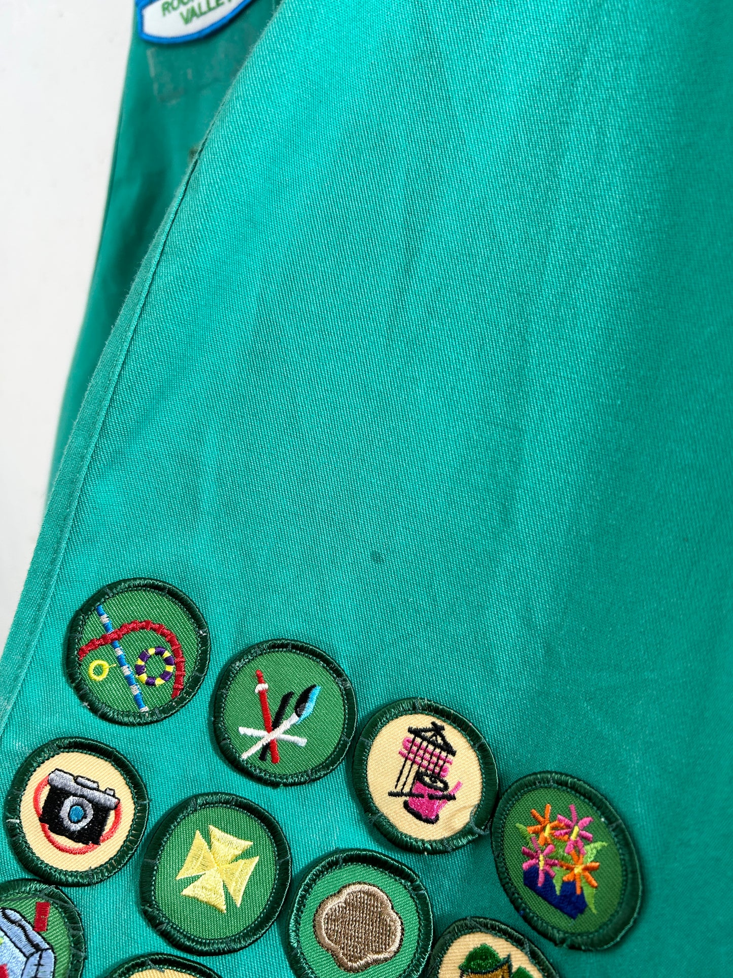 Vintage Girl Scout Vest [I30231]