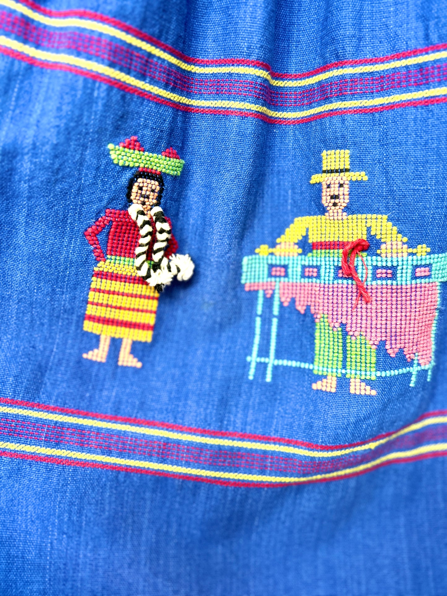 Vintage Guatemala Embroidery Skirt [H30814]