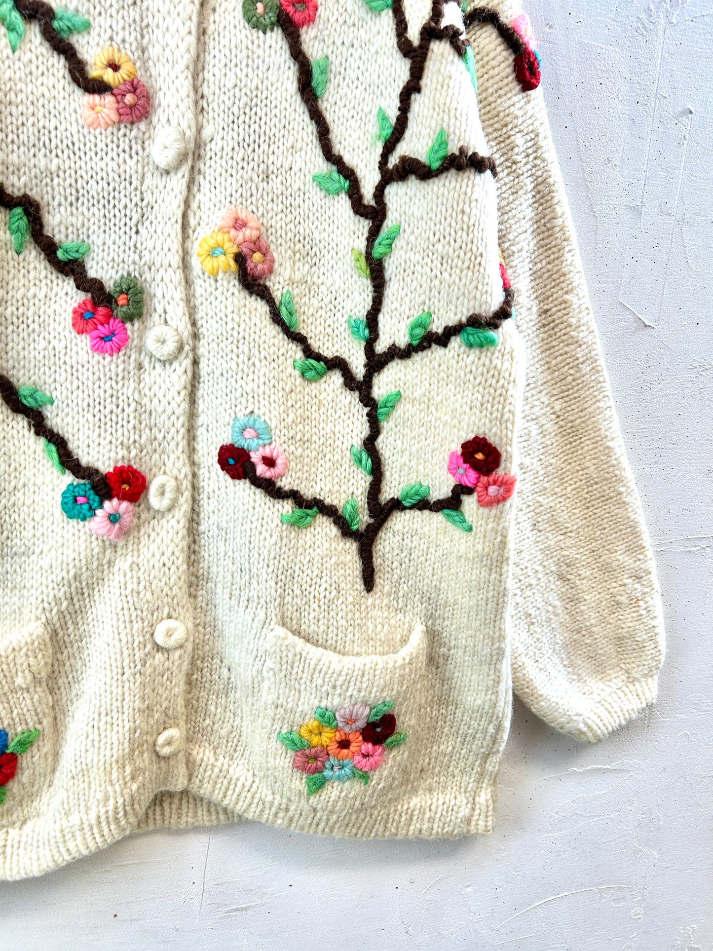 Vintage Knit Cardigan [K30717]