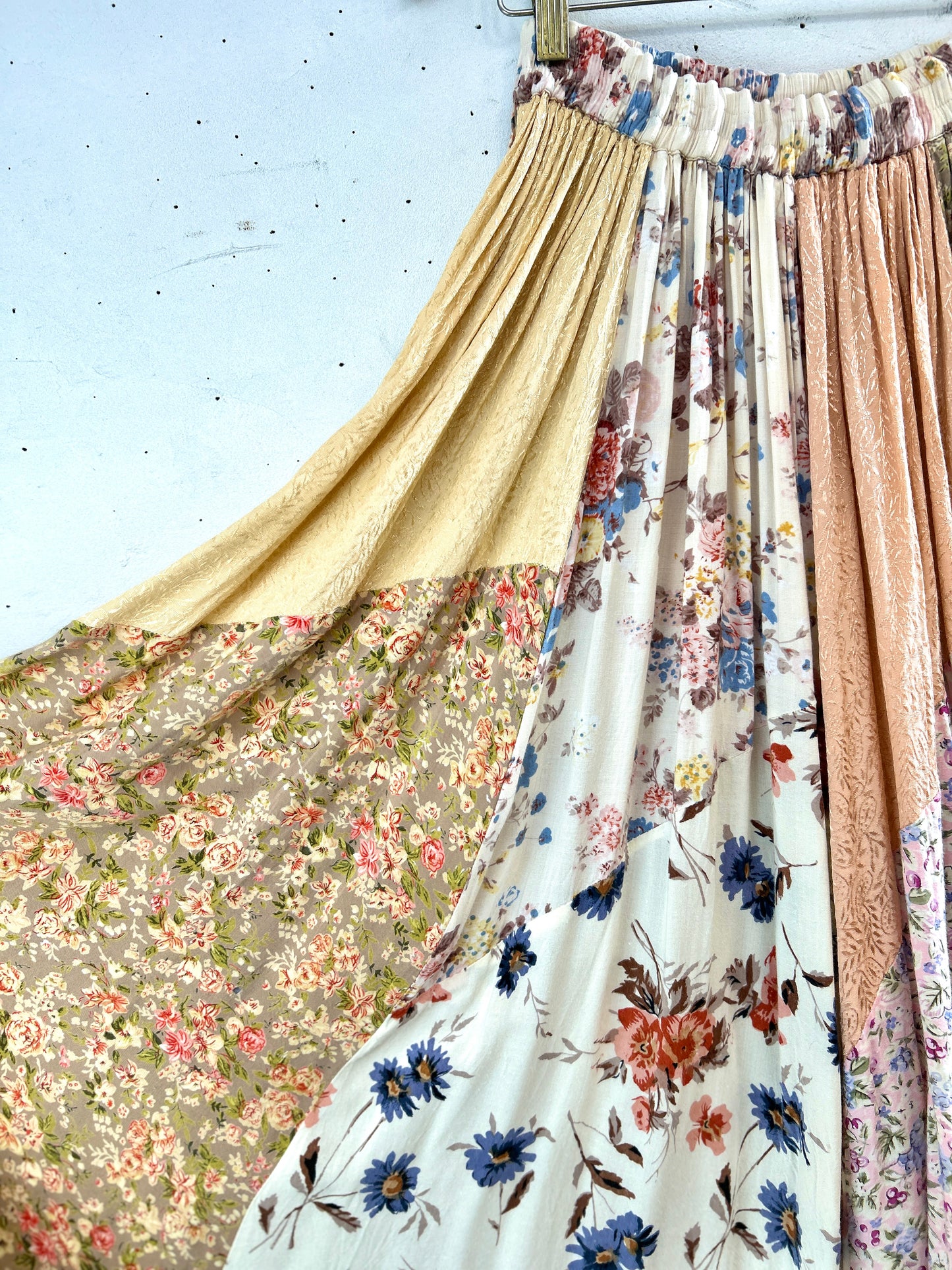 Vintage Patchwork Skirt  [B31530]