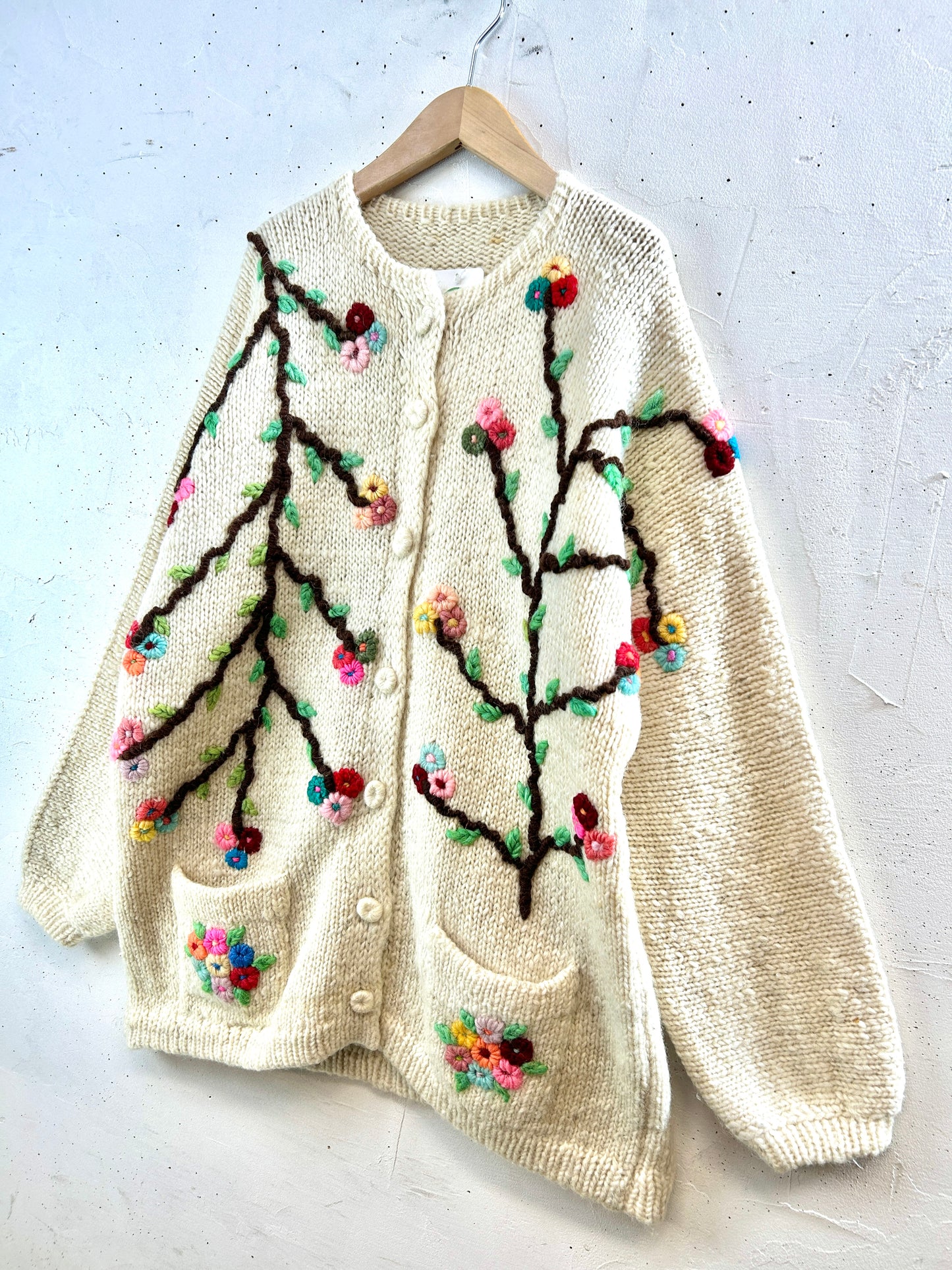 Vintage Knit Cardigan [K30717]