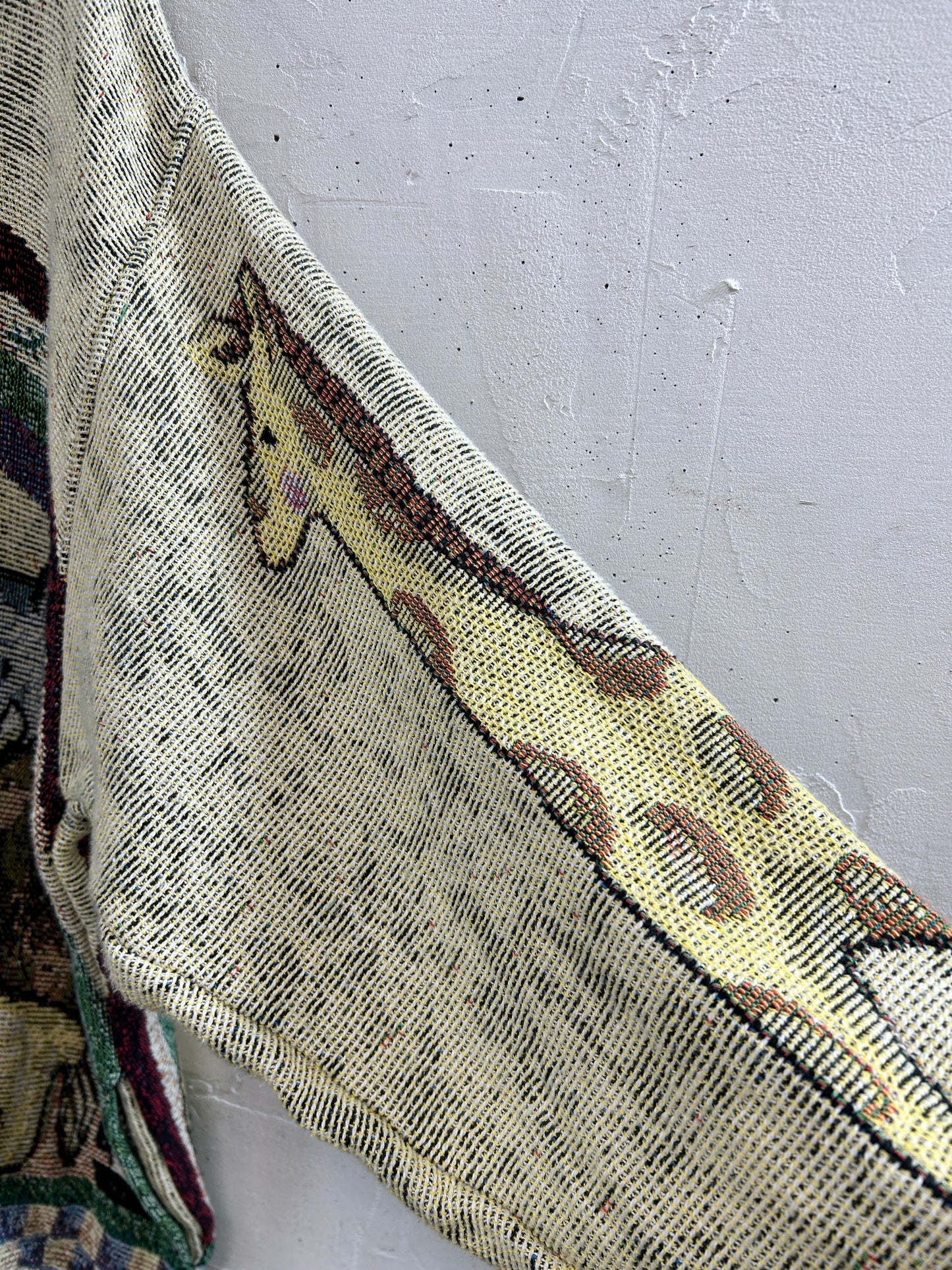 Vintage Rug Jacket 〜SUGAR STREET WEAVERS〜 MADE IN AMERICA [A31239]