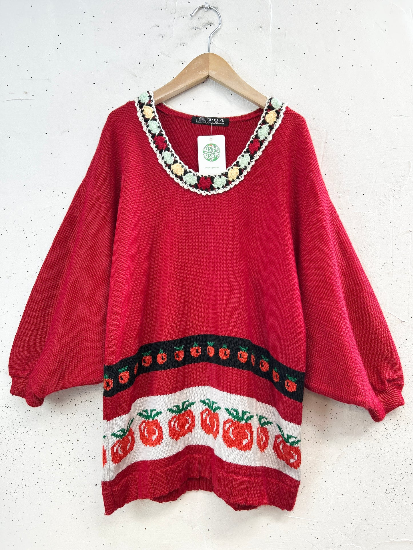 Vintage Knit Sweater [A31194]