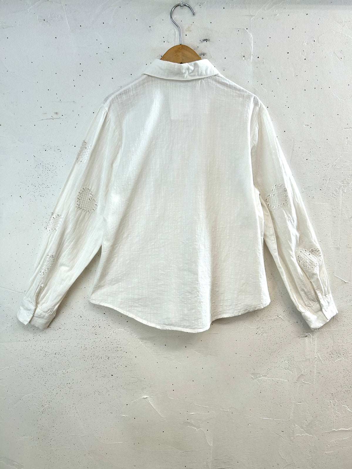 Vintage White Blouse  [H33535]