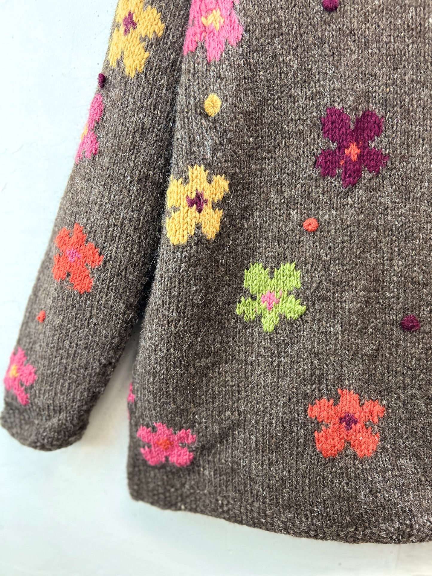 Vintage Knit Cardigan 〜PACHAMAMA〜 [K30855]