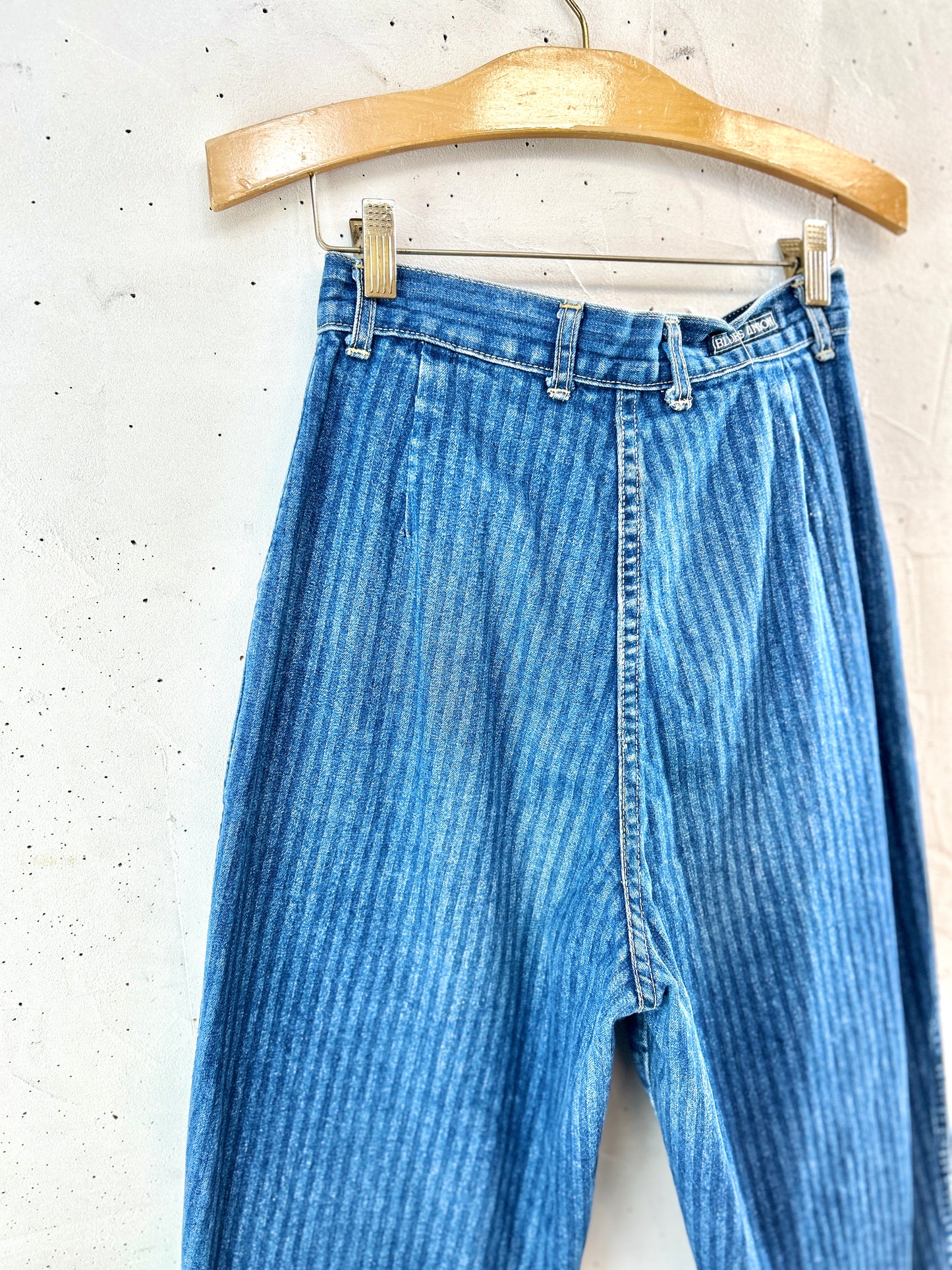Vintage Denim Stripe Pants  [K30741]