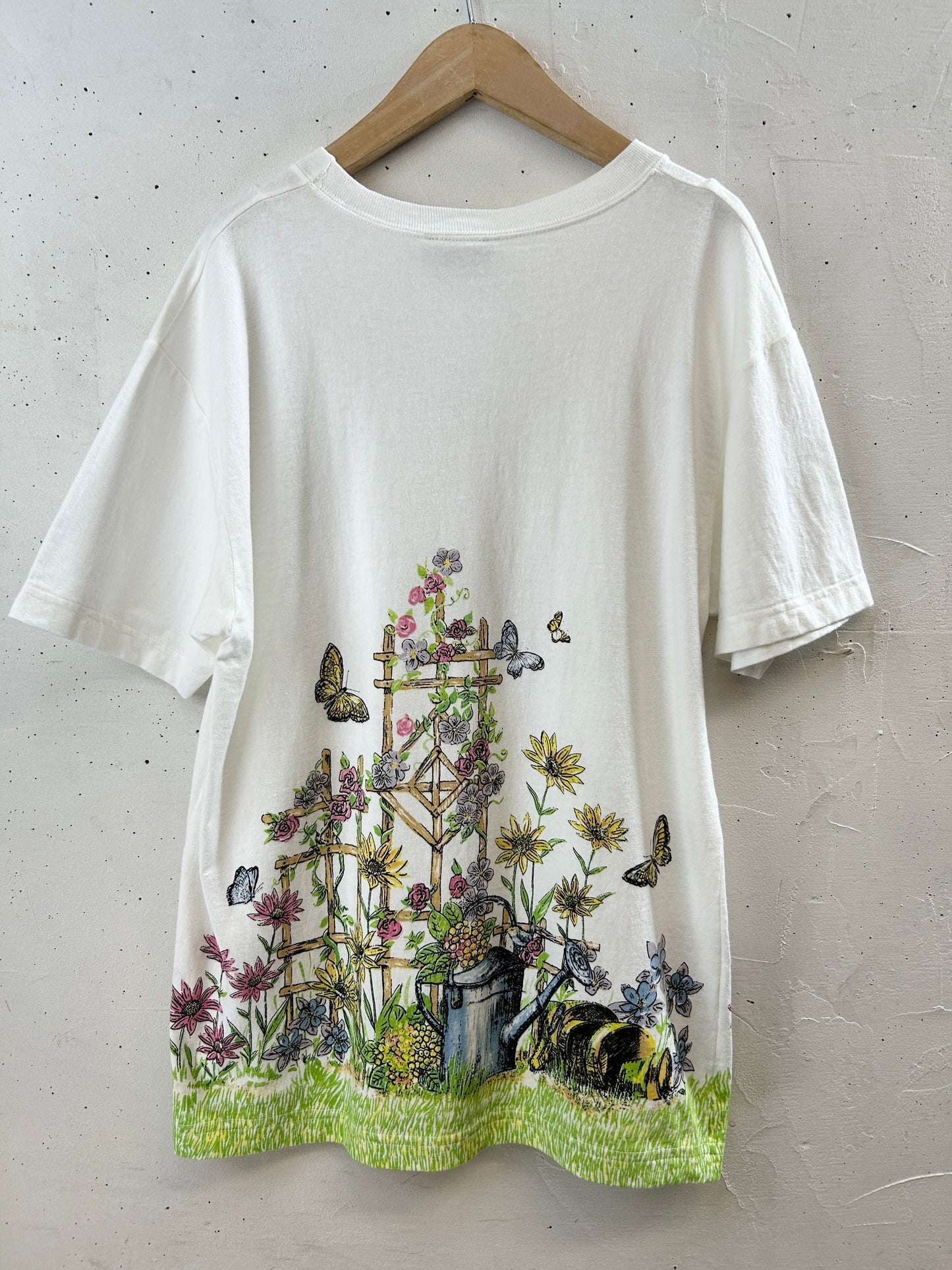 Vintage T SHIRT Flower [H30829]