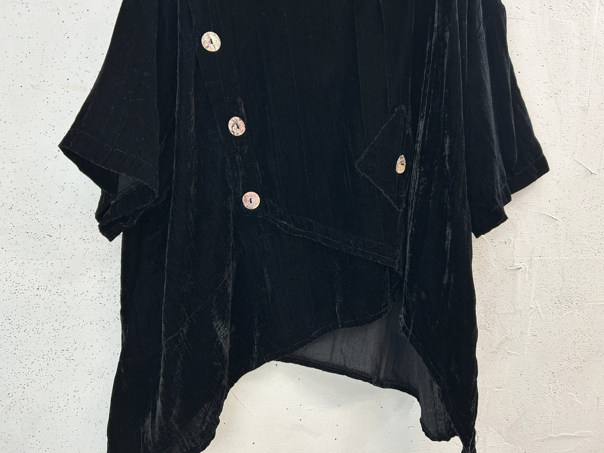 Vintage Velour Tops [I33884]
