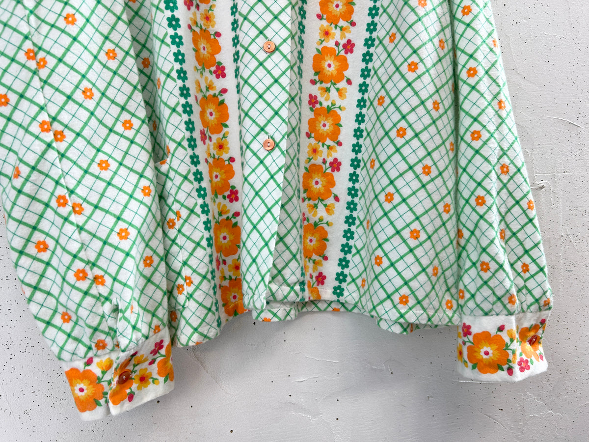 Vintage Euro Blouse [J34311]