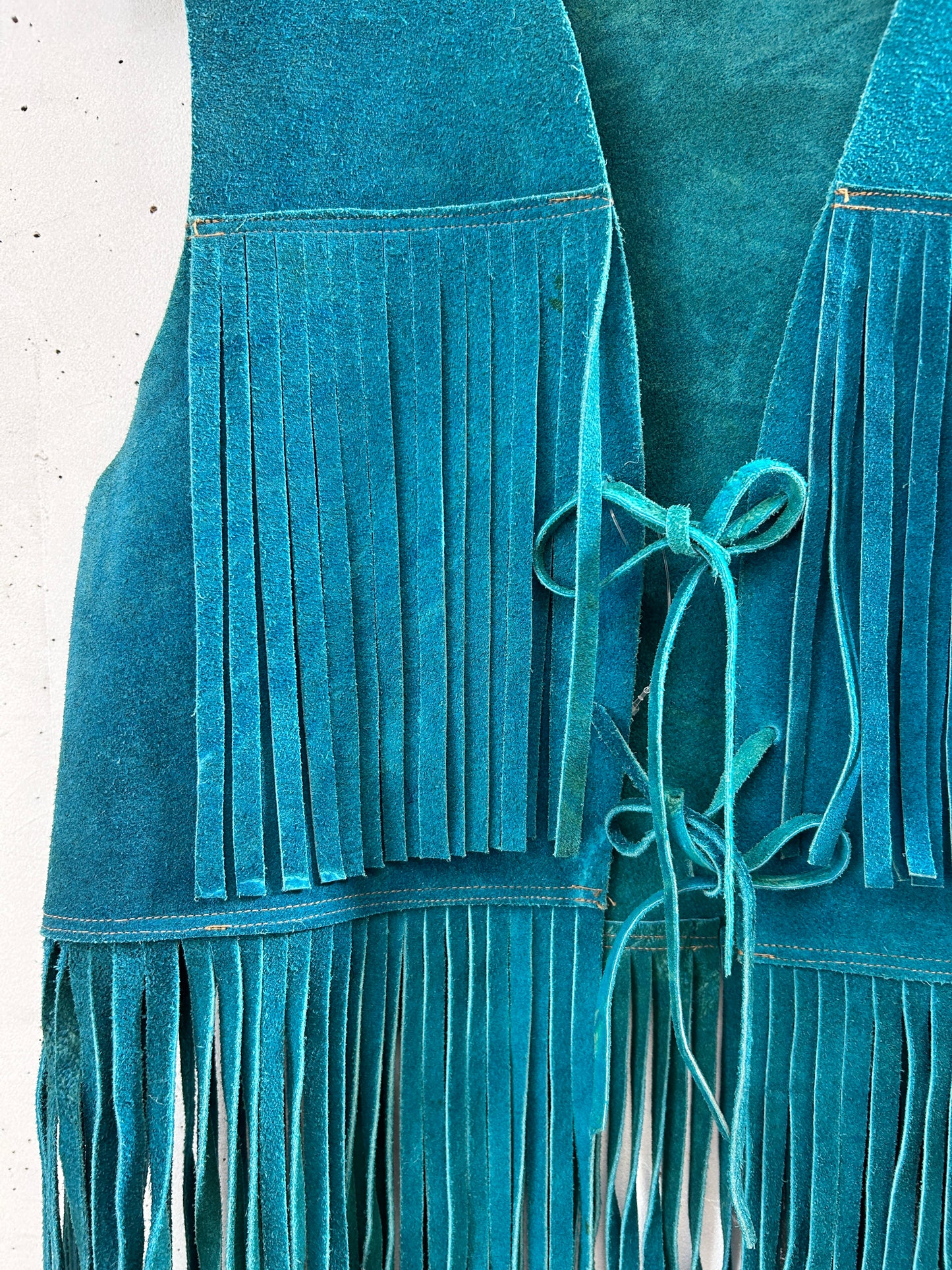 Vintage Leather Vest [H30920]