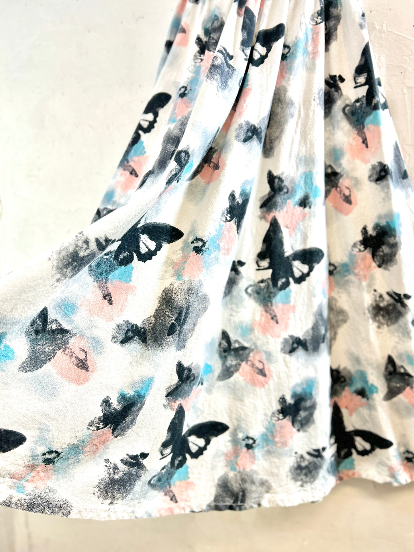 Vintage Hand-printed Skirt [K30792]