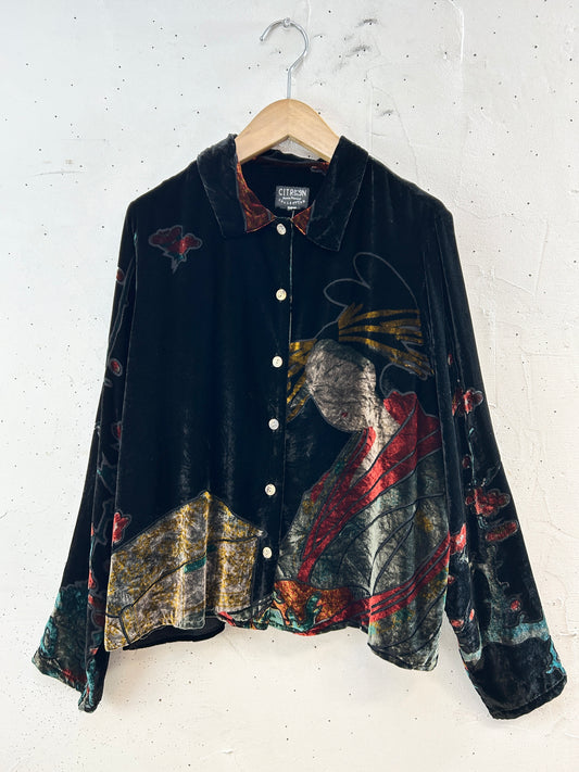 Vintage Velour Shirt [J30501]