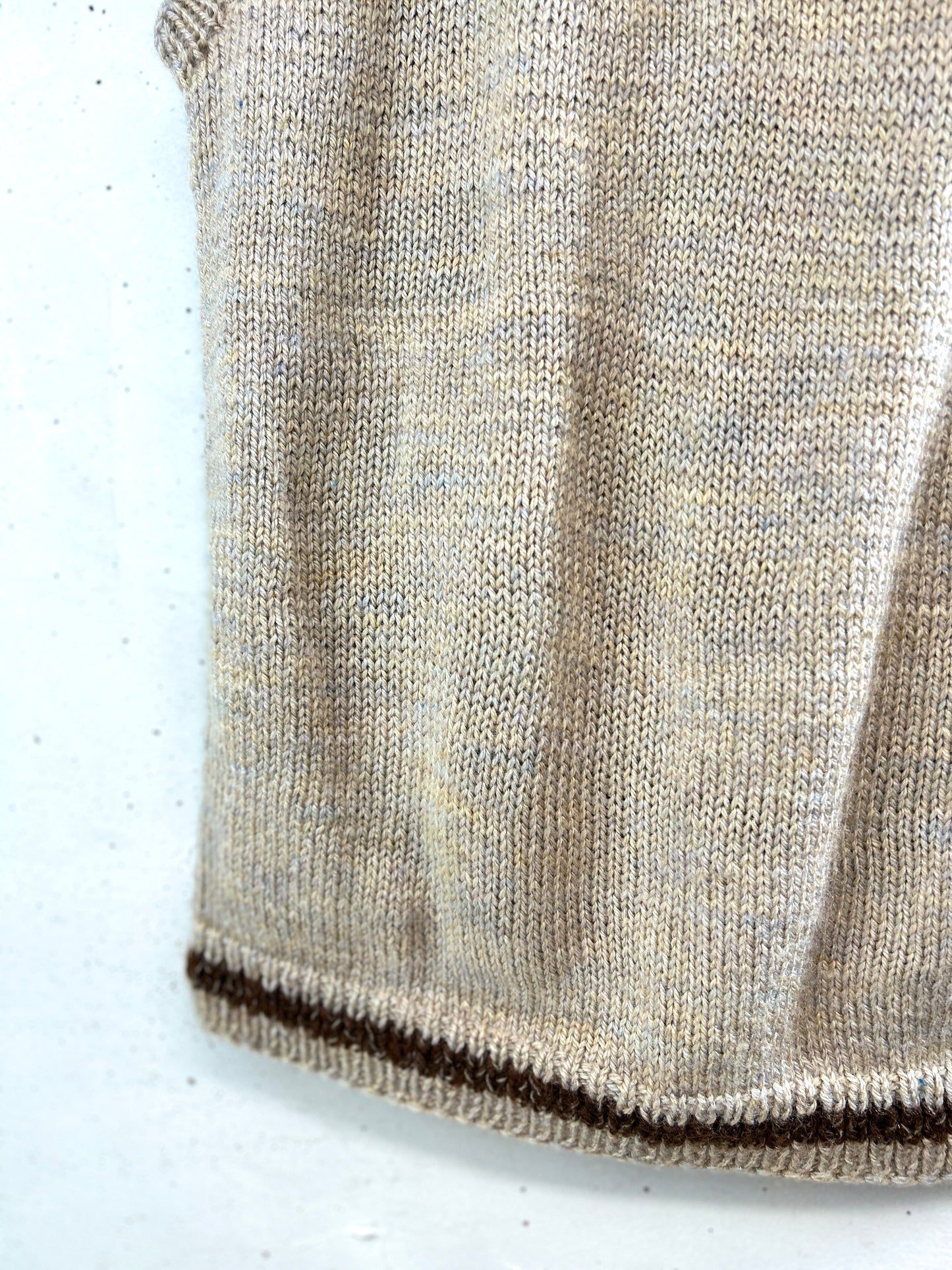 Vintage Knit Vest [A31402]