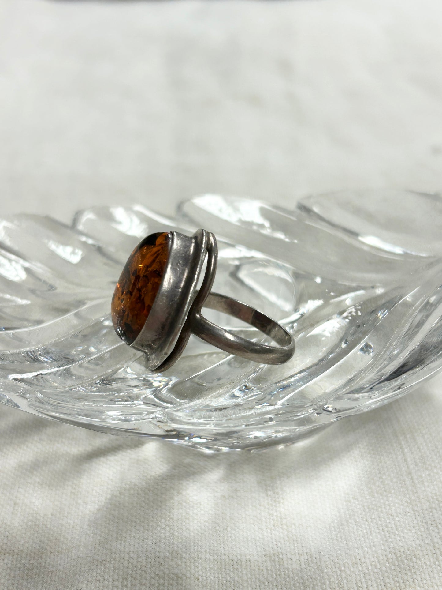 Vintage 925 Silver Ring[J30534]