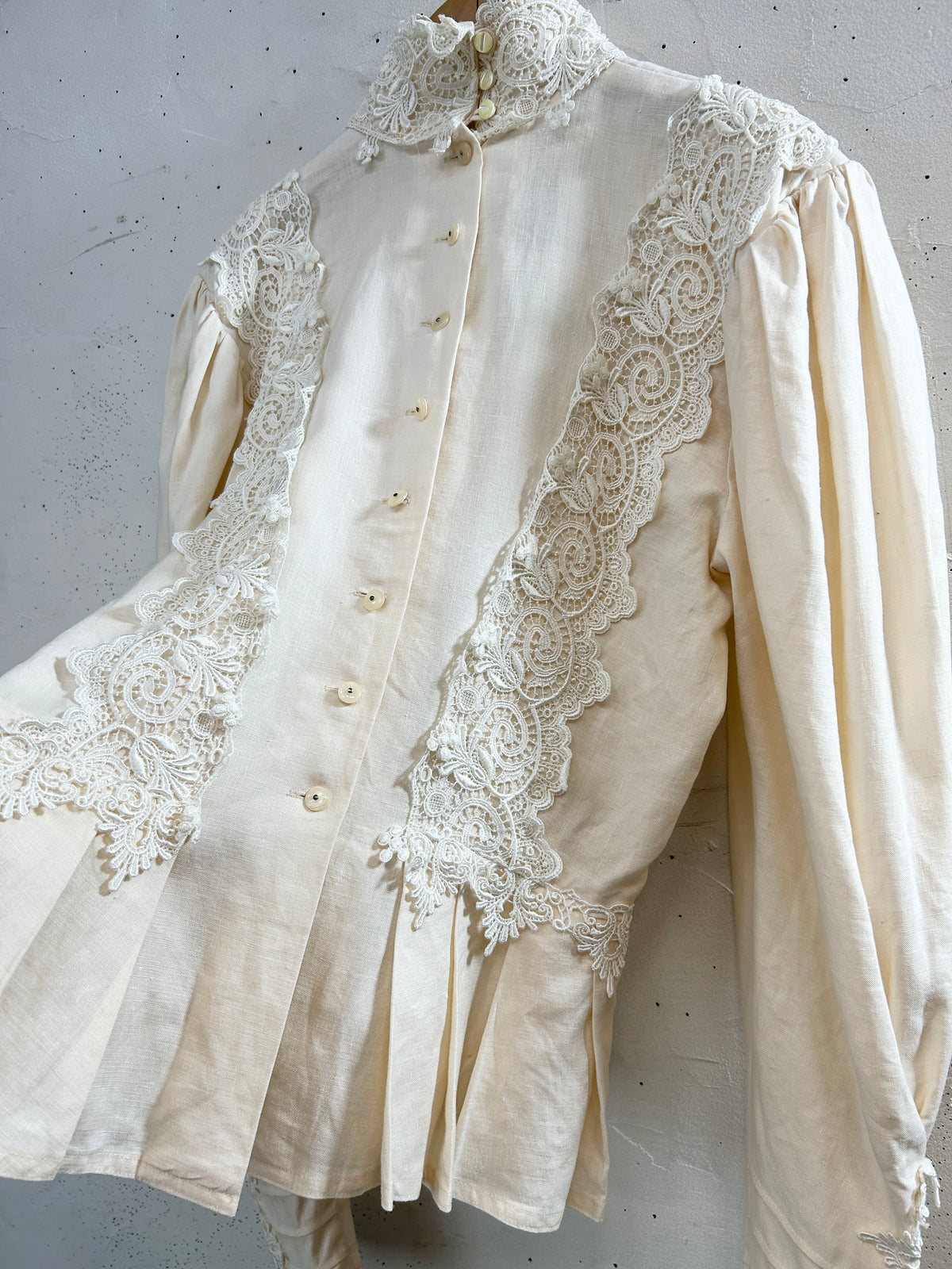 '80s Vintage Blouse 〜JESSICA Mcclintock〜 [I33910]