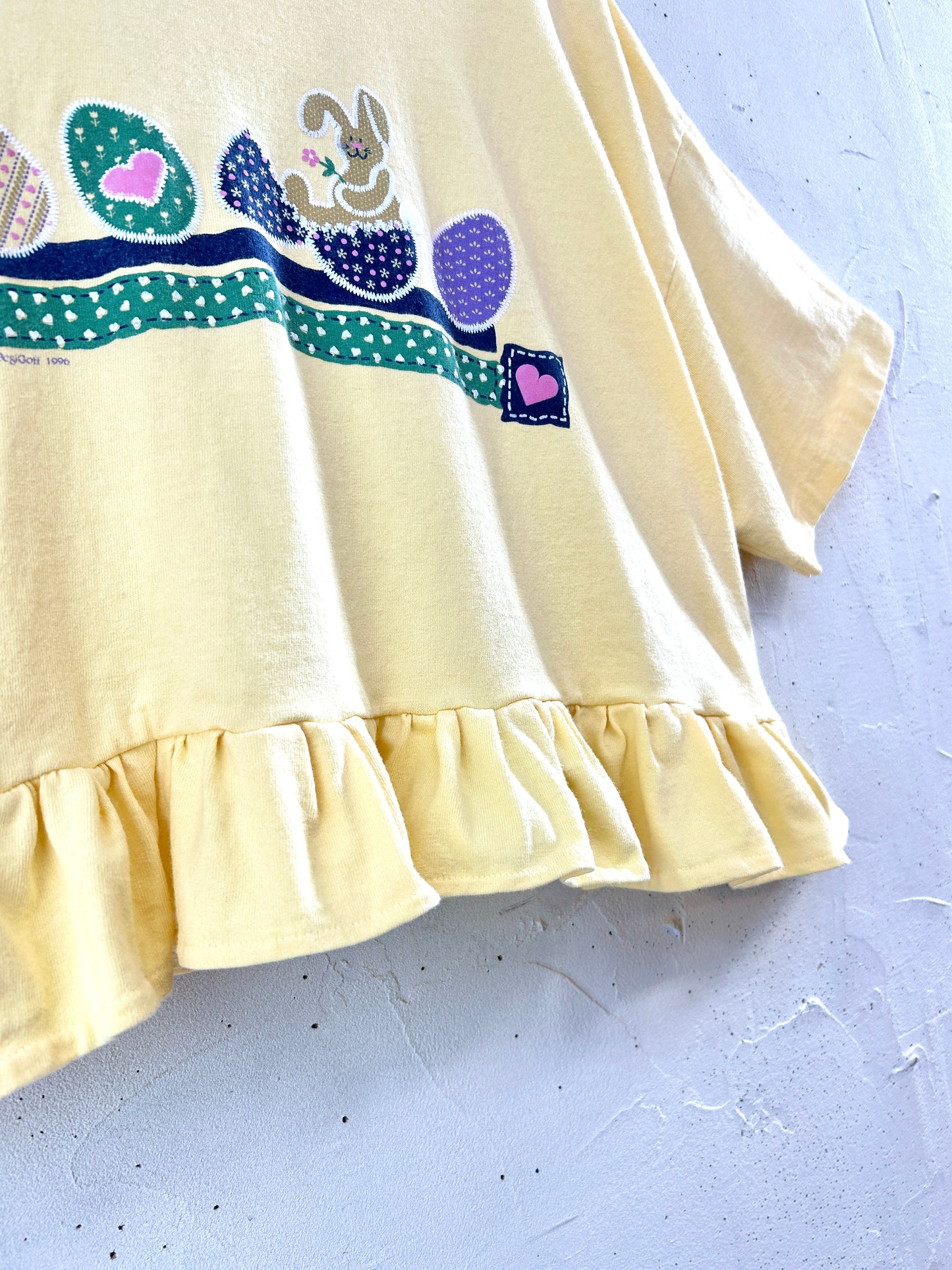 Vintage T Shirt 〜Funny dot CRAZY〜 [F32751]