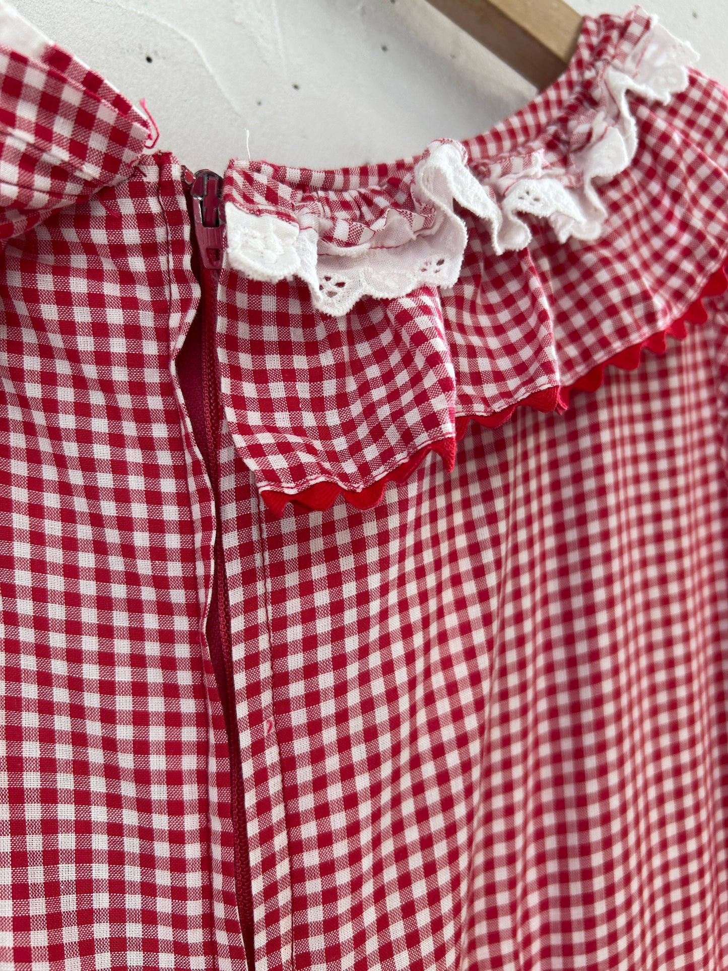 '70s Vintage Bonnet Dress [G33091]