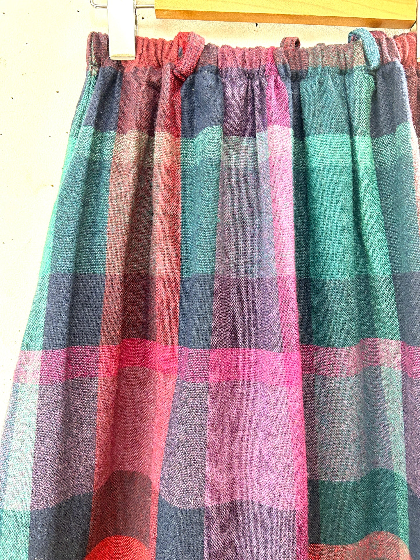 Vintage wool Skirt [J30516]