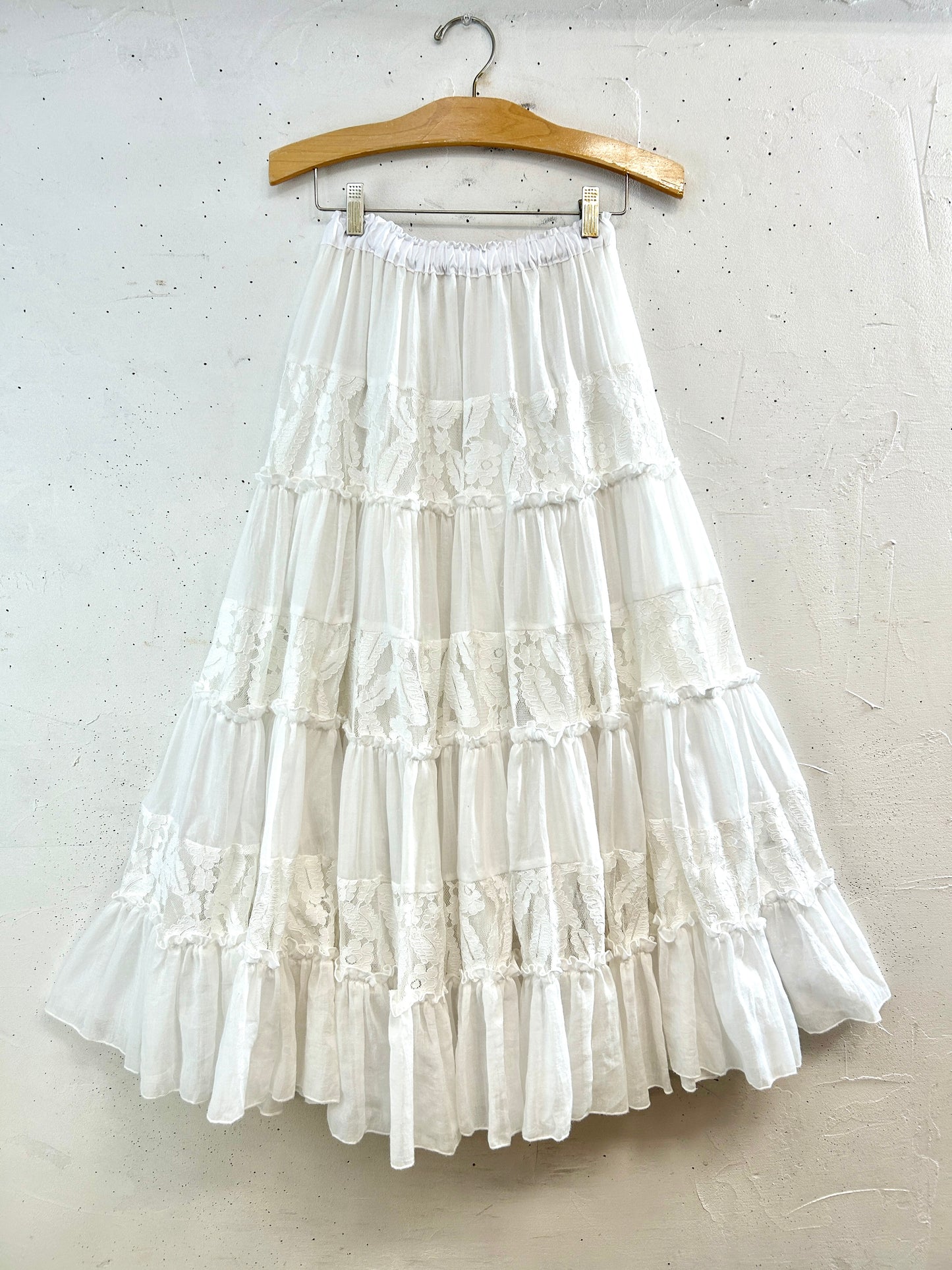 Vintage Tiered Skirt [E32327]