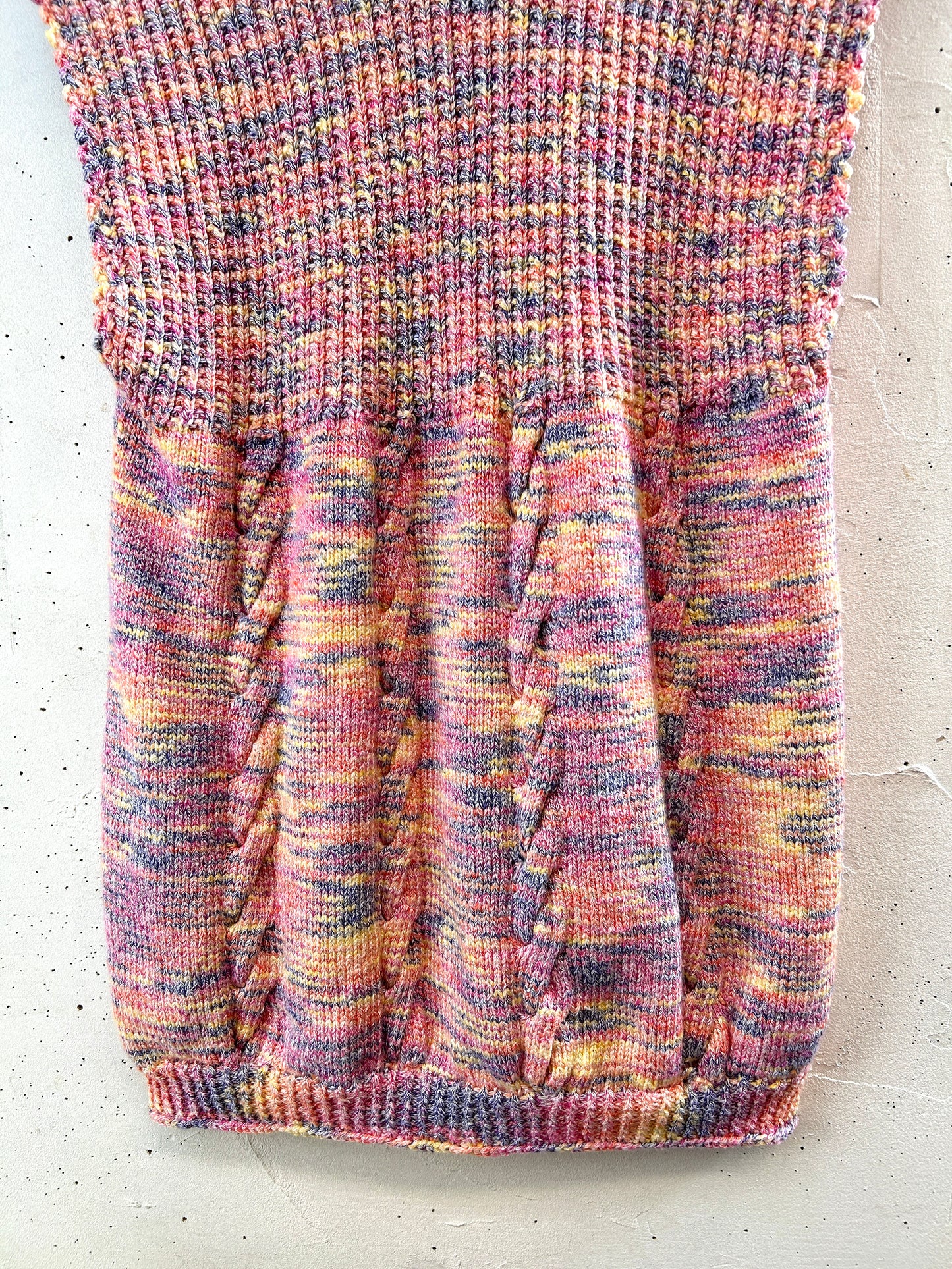 Vintage Knit Vest [J30678]