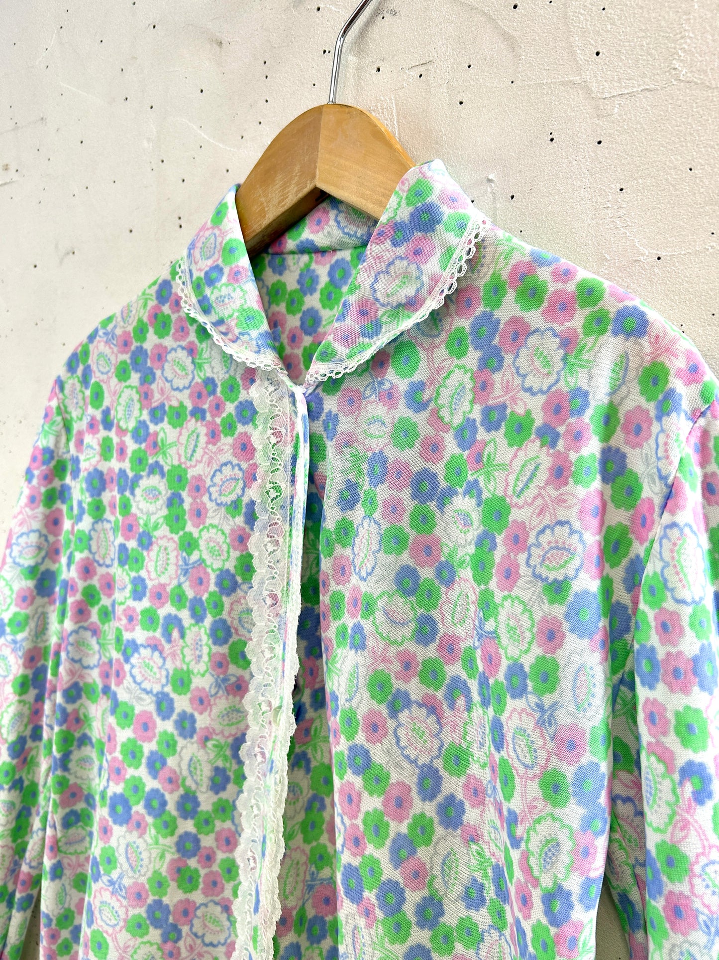 Vintage Flower Shirt [E32272]