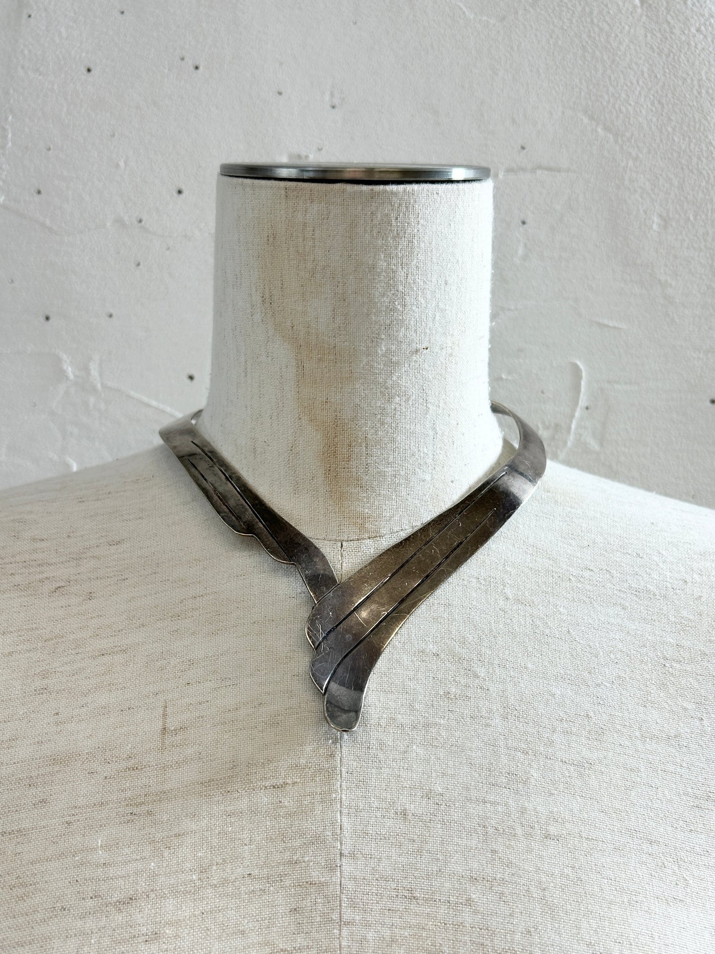 Vintage 925Silver Choker  [I30217]
