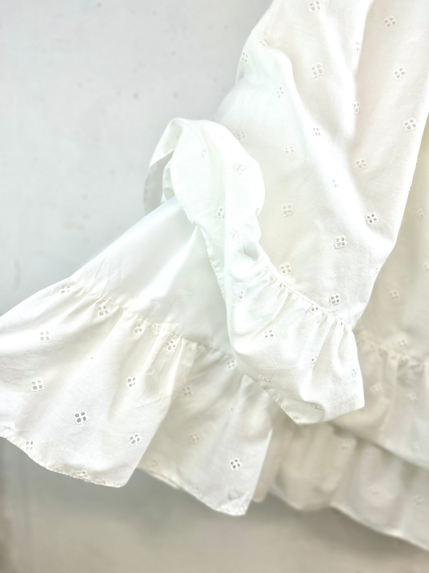 Vintage White Skirt MADE IN WEST GERMANY [A31462]