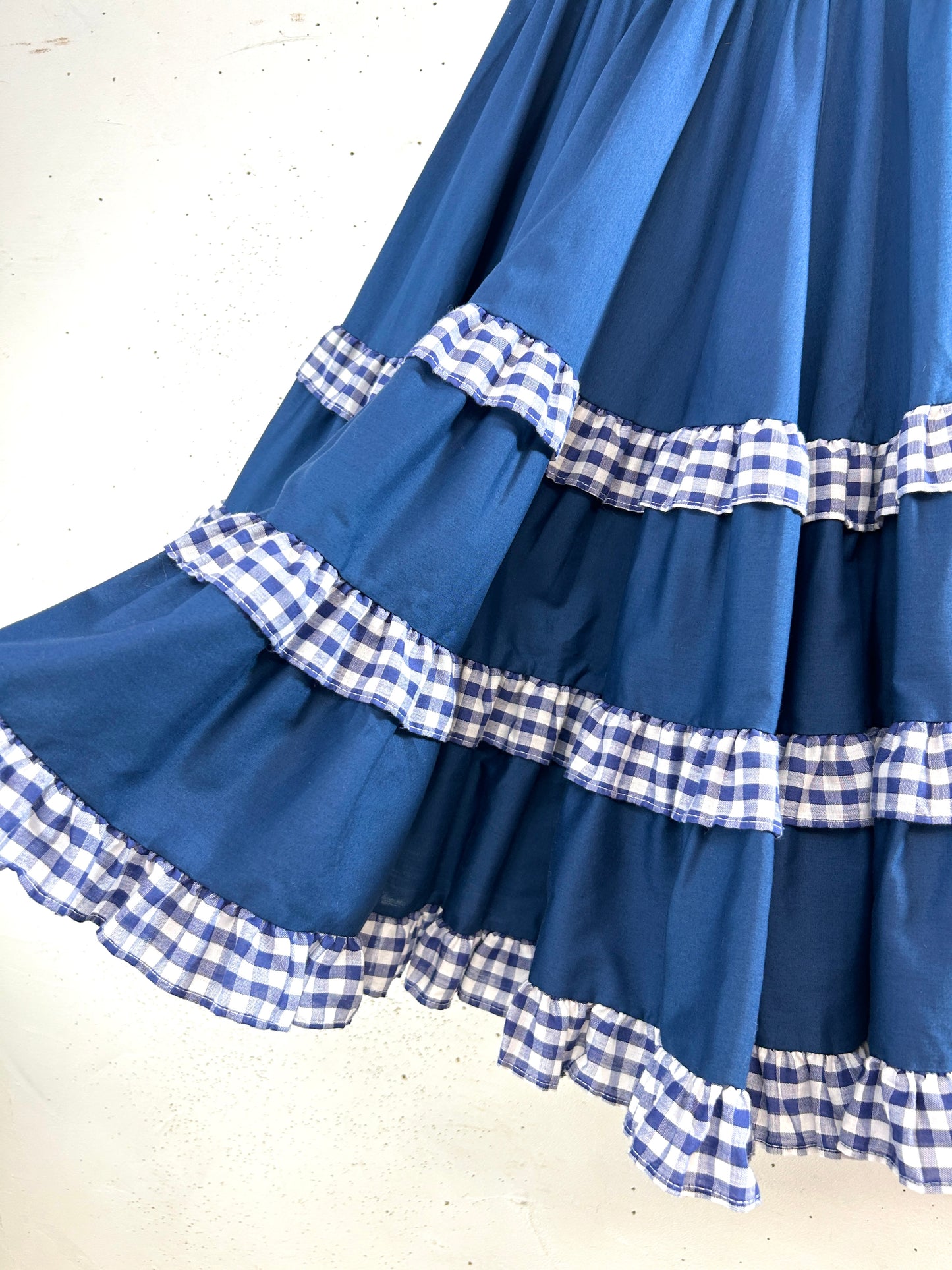 Vintage Tiered Skirt MADE IN USA [F32848]