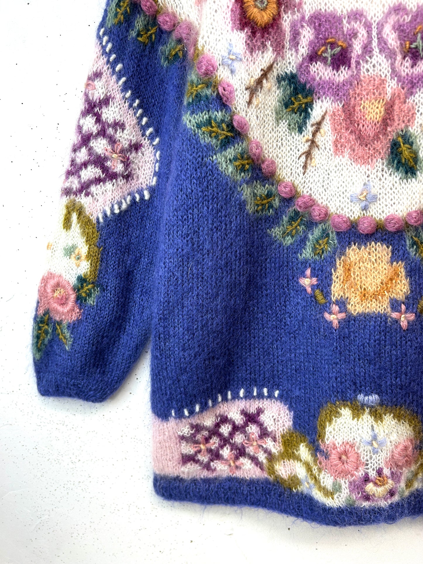 Vintage Mohair Knit Sweater [A31313]