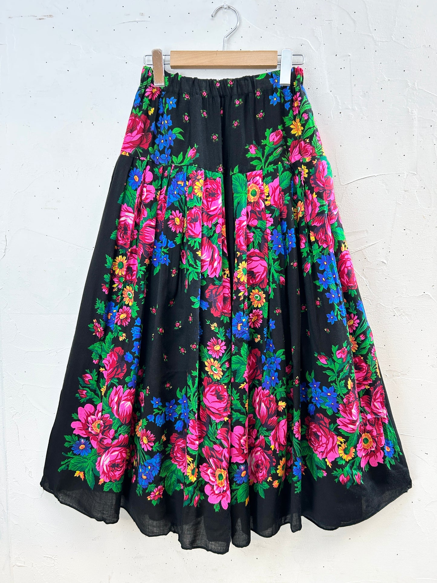 Vintage  Flower Skirt [H30909]