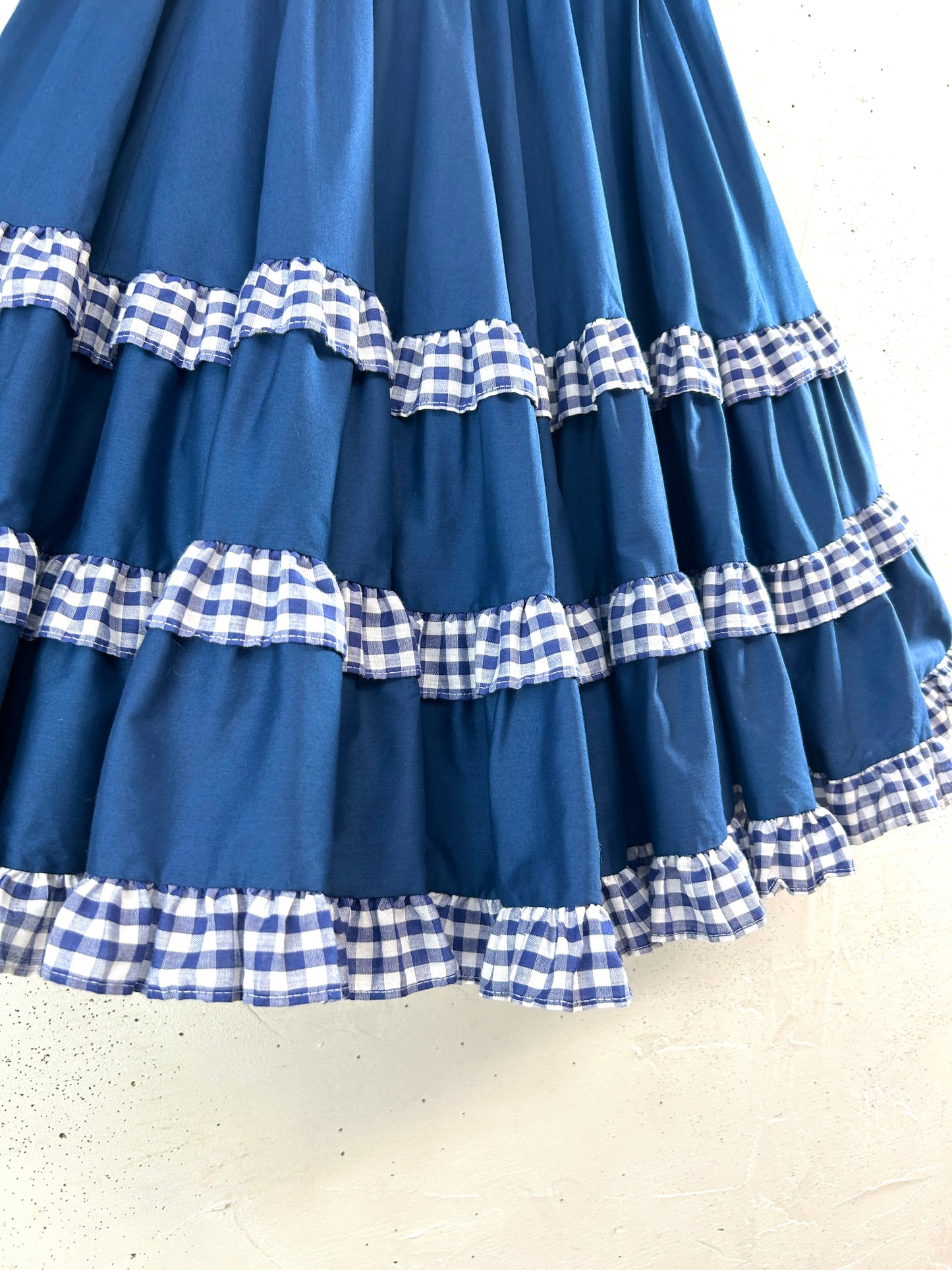 Vintage Tiered Skirt MADE IN USA [F32848]