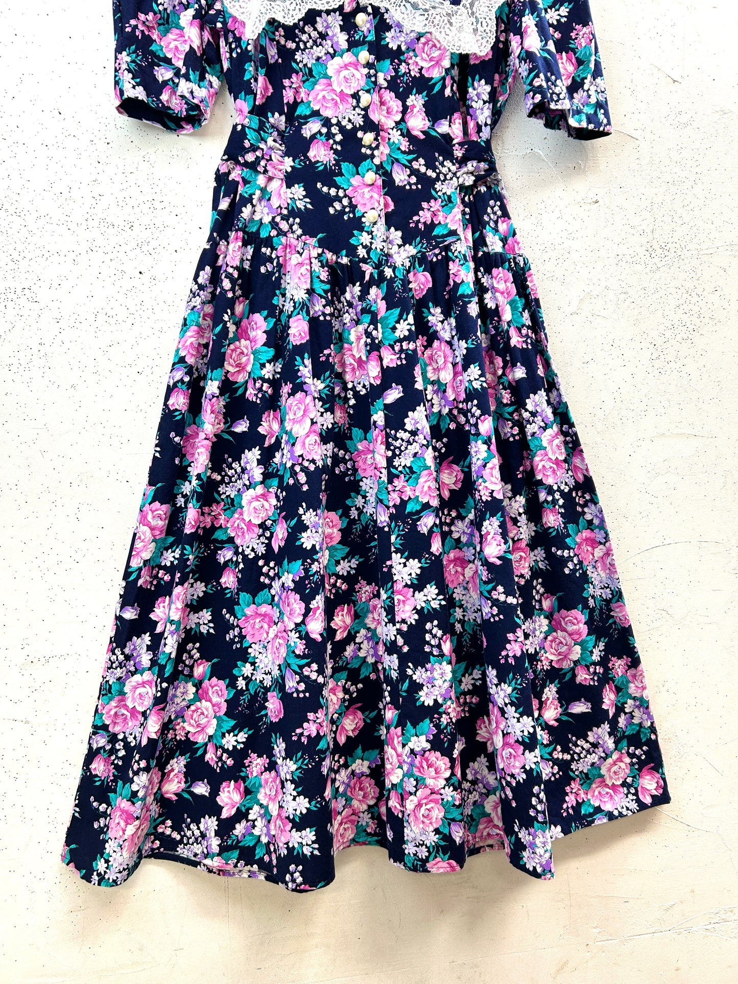 Vintage Sailor Collar Dress [D32155]