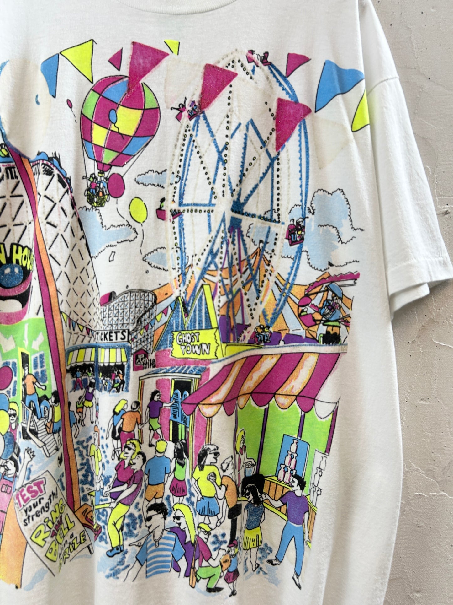 Vintage T SHIRT Amusement Park [H30833]