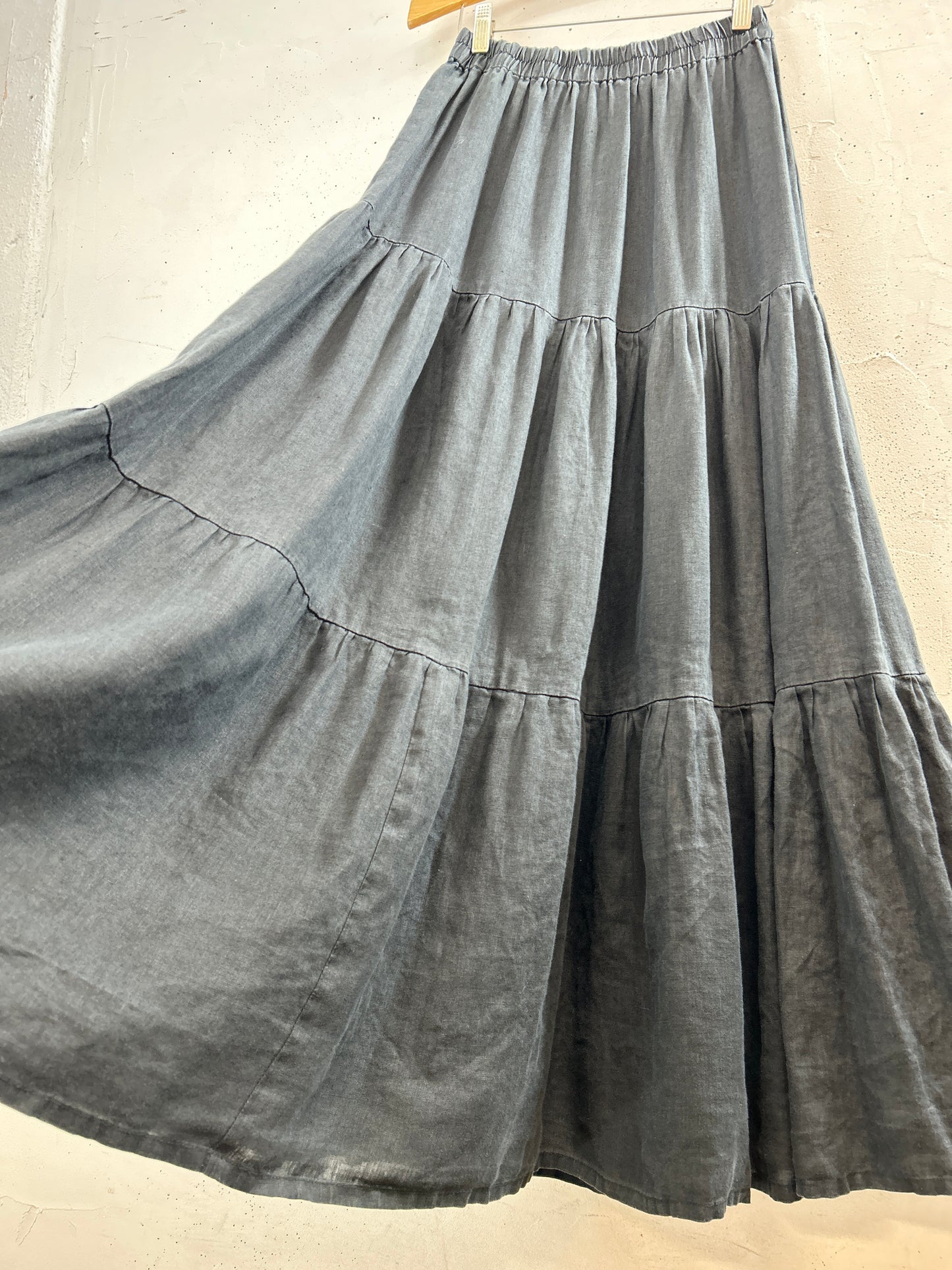 Vintage Linen Skirt [F32586]