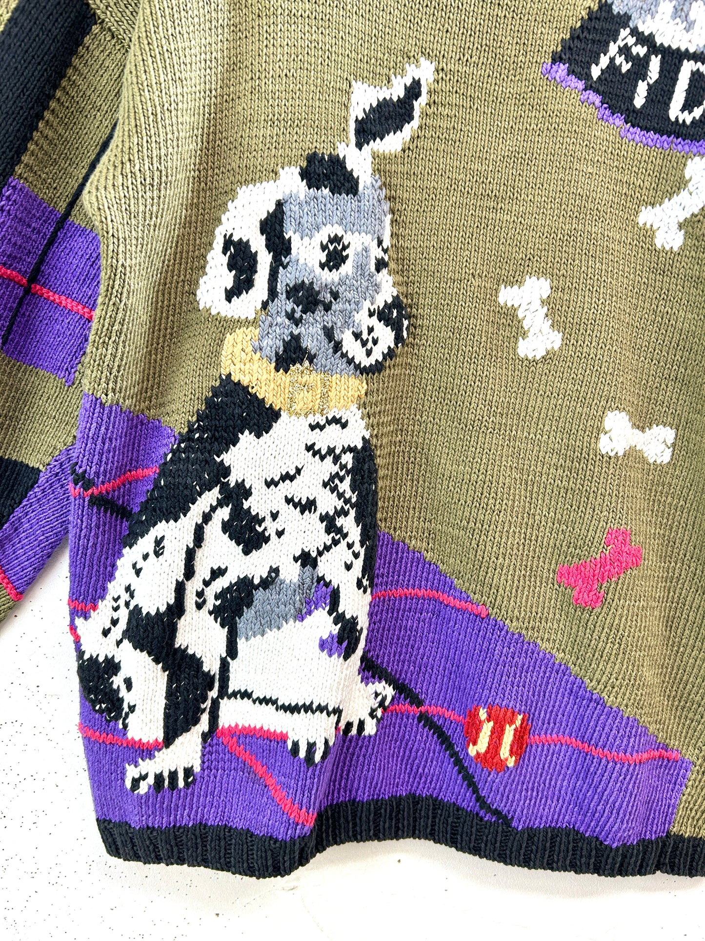 Vintage Cotton Hand Knit Sweater 〜BEREK〜 [L30998]