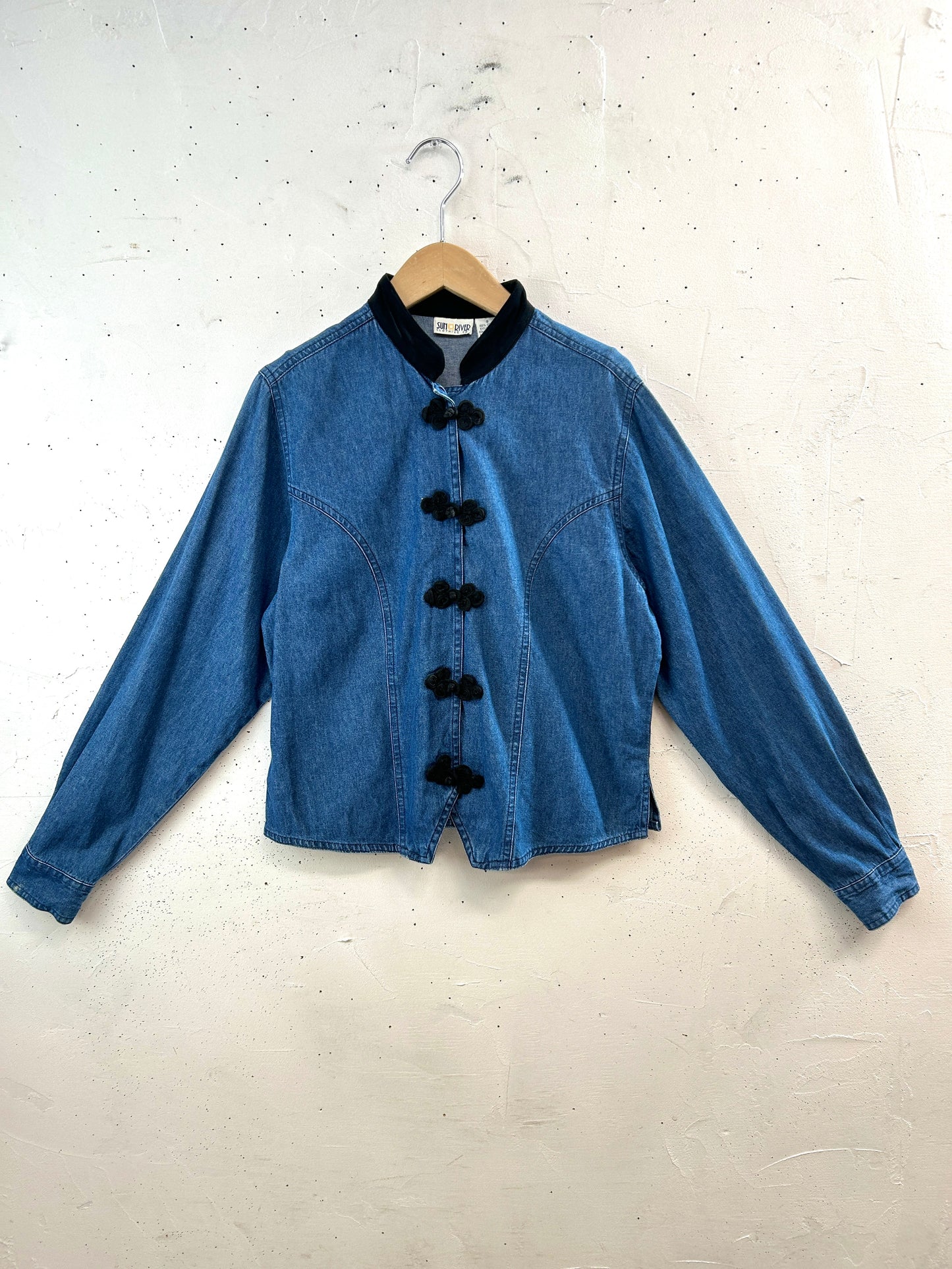 Vintage Denim Top [B31578]