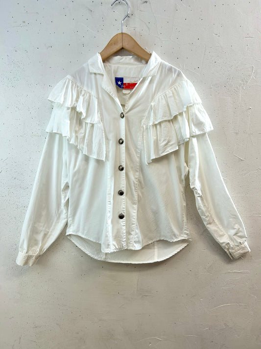 Vintage Frills Shirt [G32930]