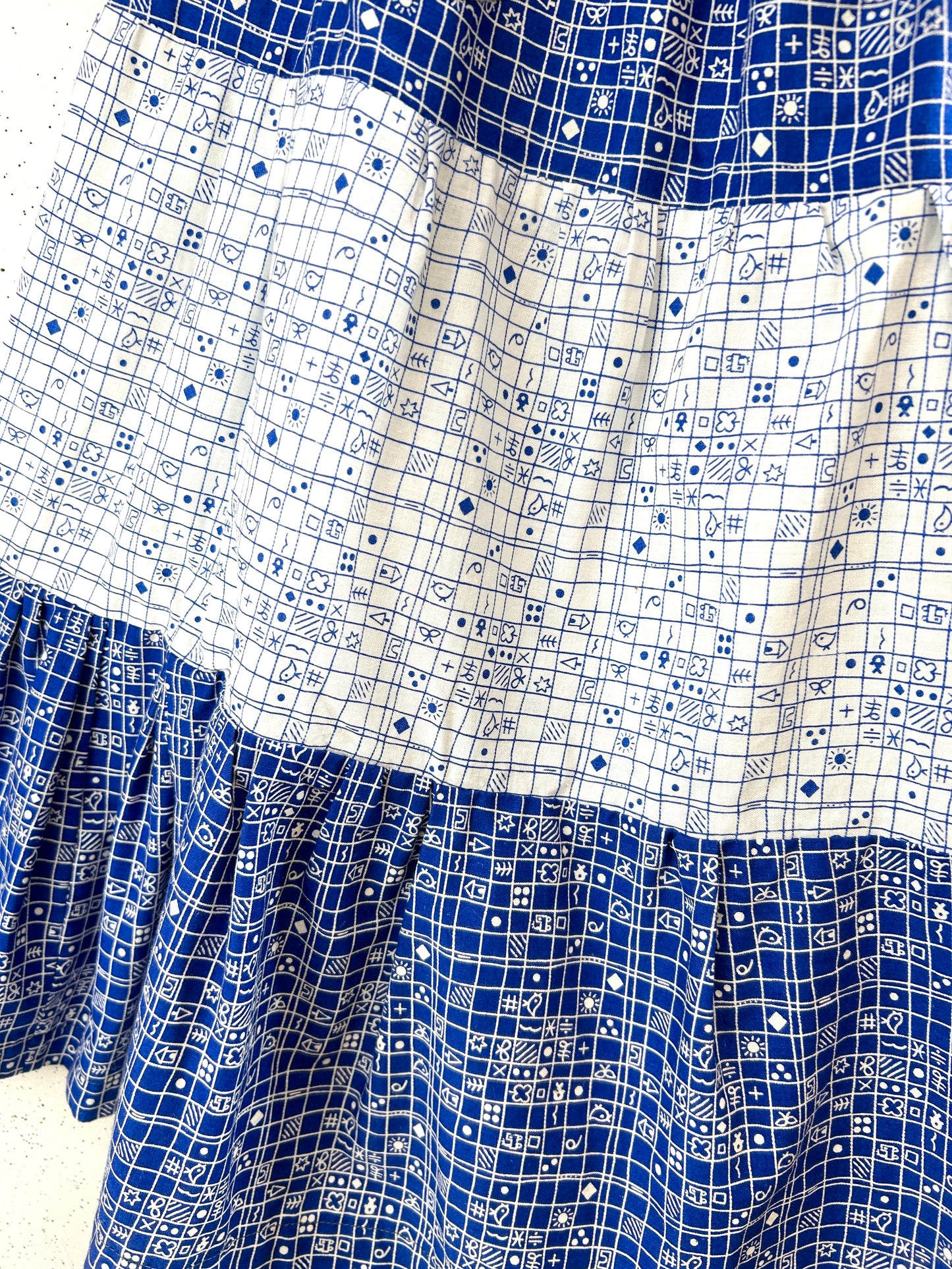 Vintage Tiered Skirt [F32736]
