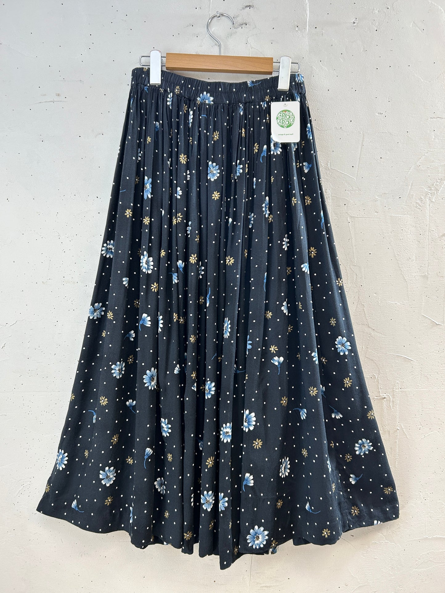 Vintage  Flower Skirt [H30884]