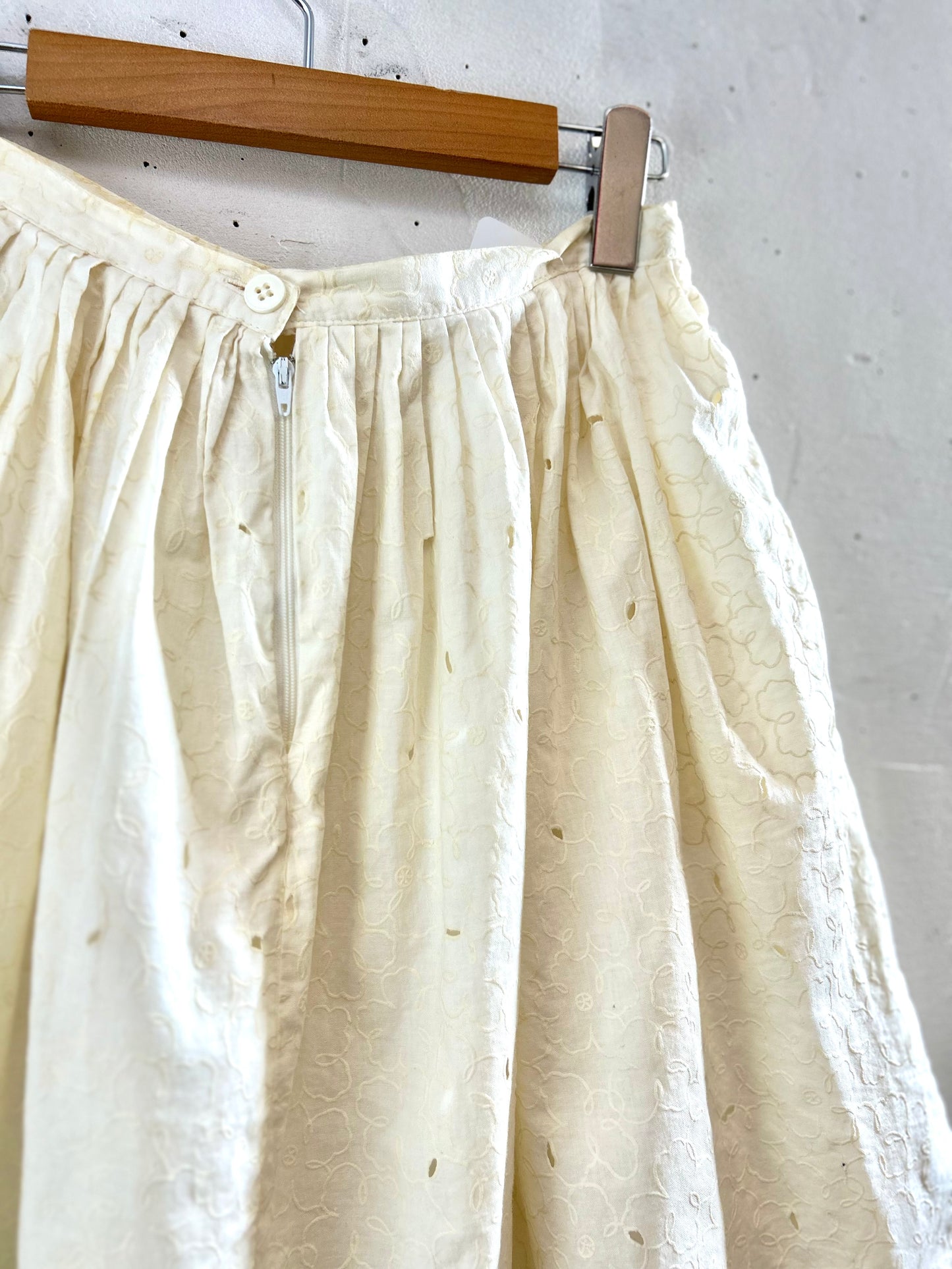 Vintage Tiered Skirt made in italy  [G30641]