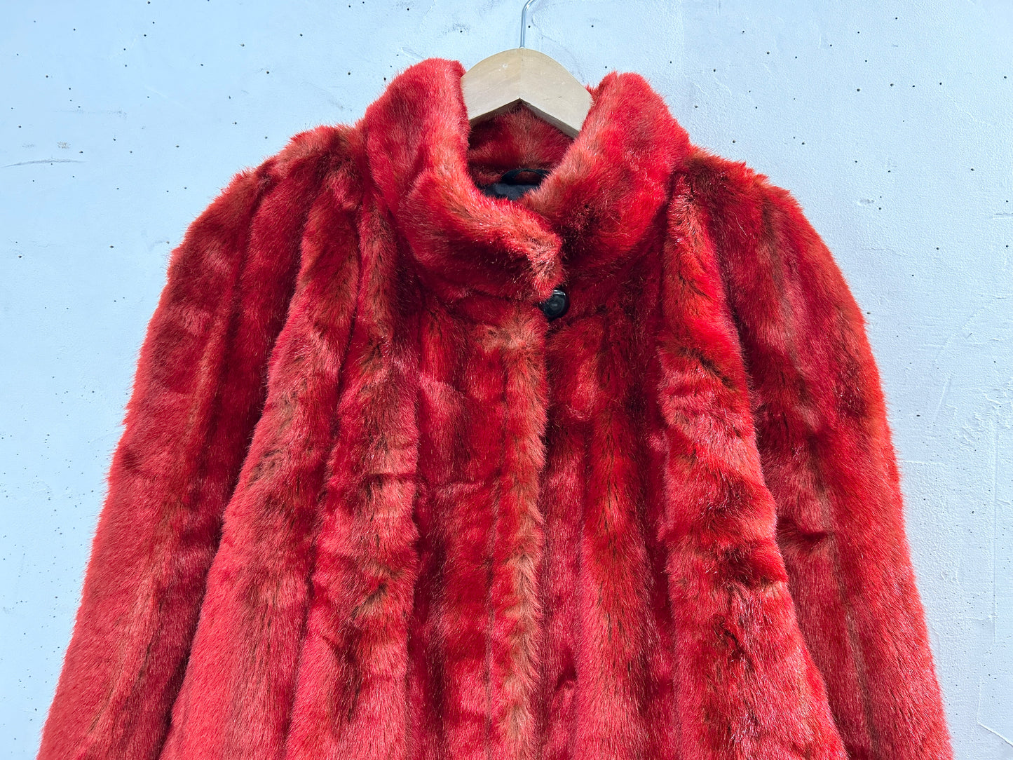Vintage Eco Fur Coat [A31197]