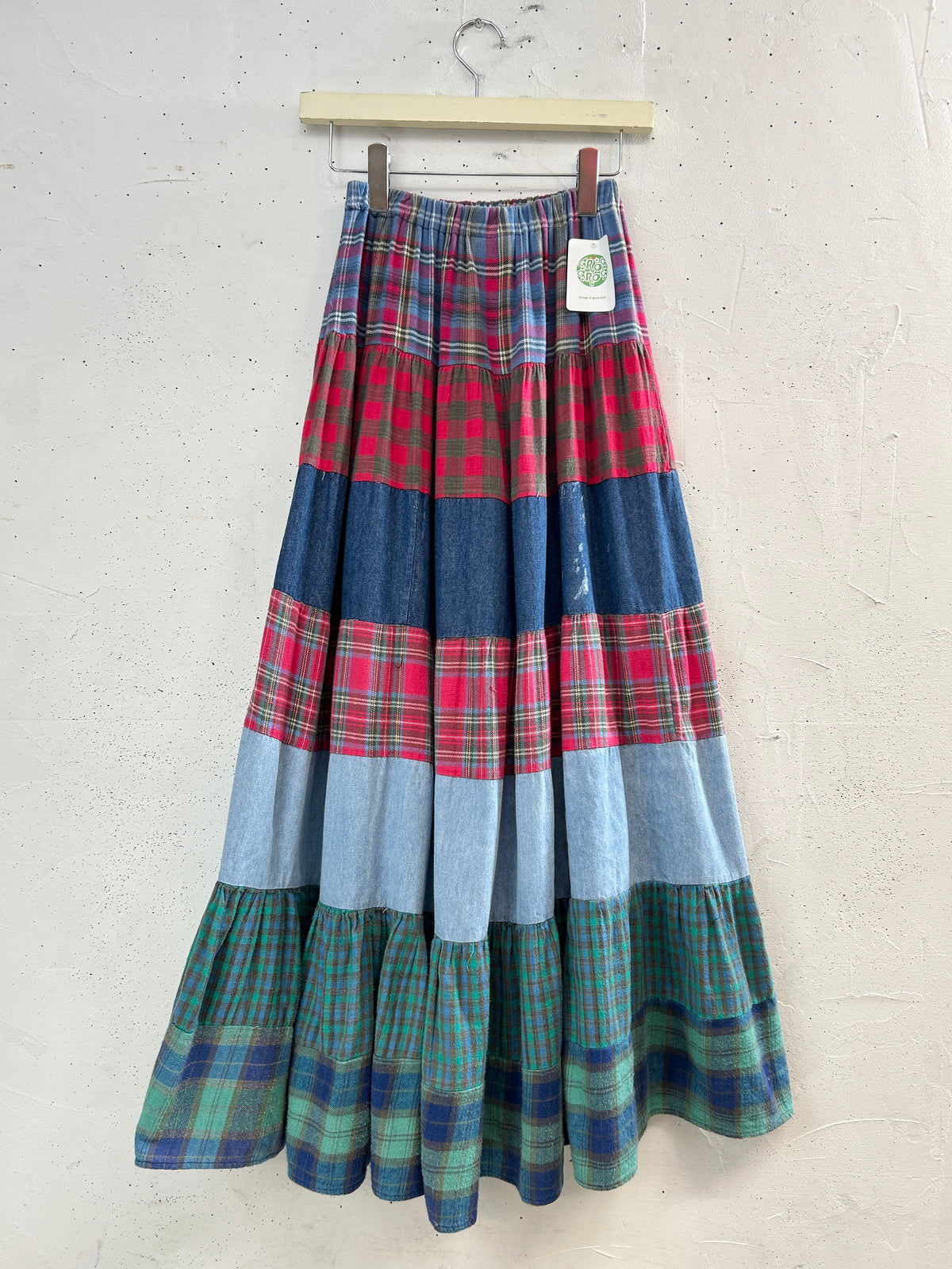 Vintage Tiered Skirt [I33893]