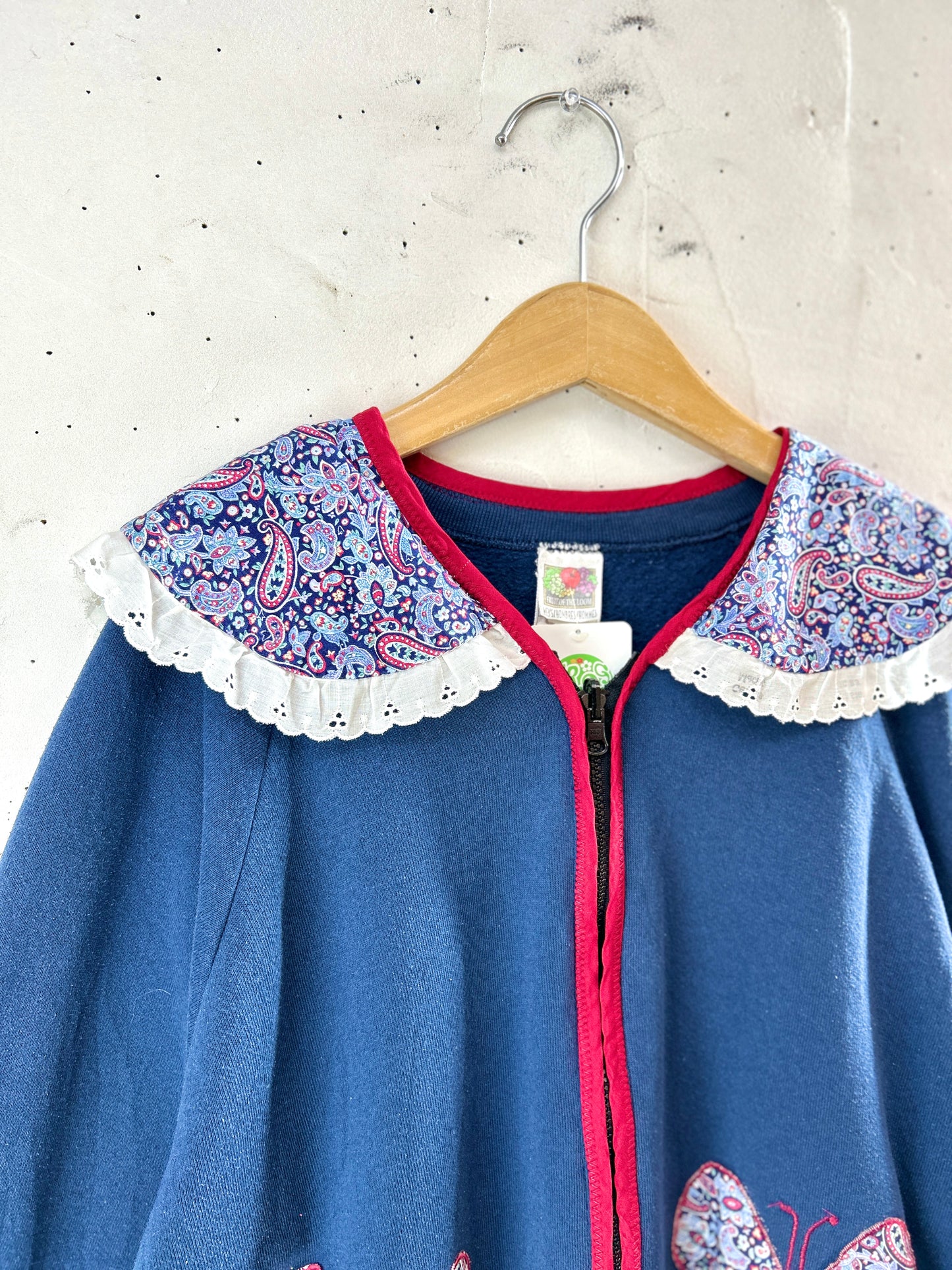 Vintage Custom Sweat Cardigan  MADE IN USA [I30240]