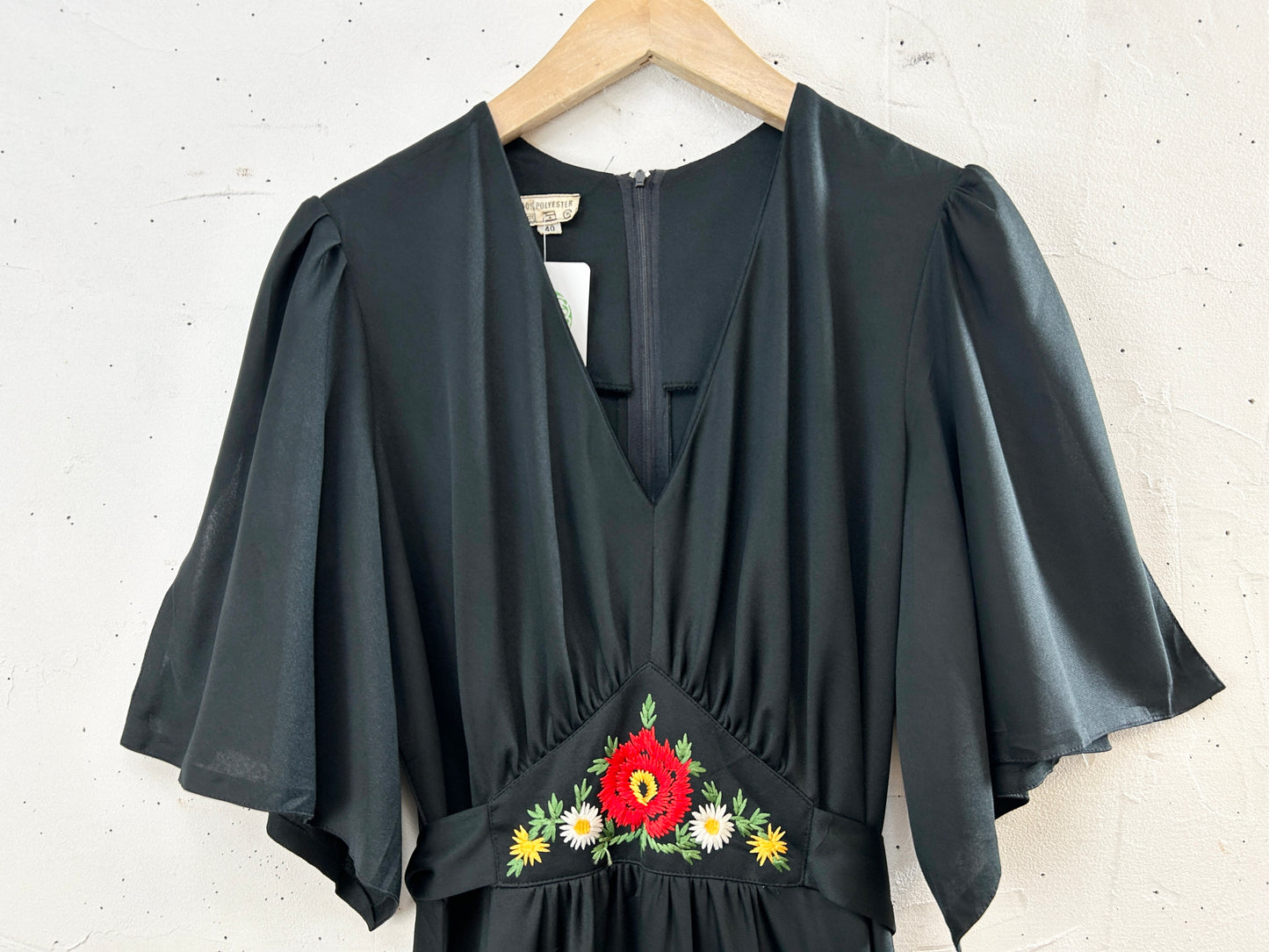 Vintage Flower Stitch Dress [H30905]