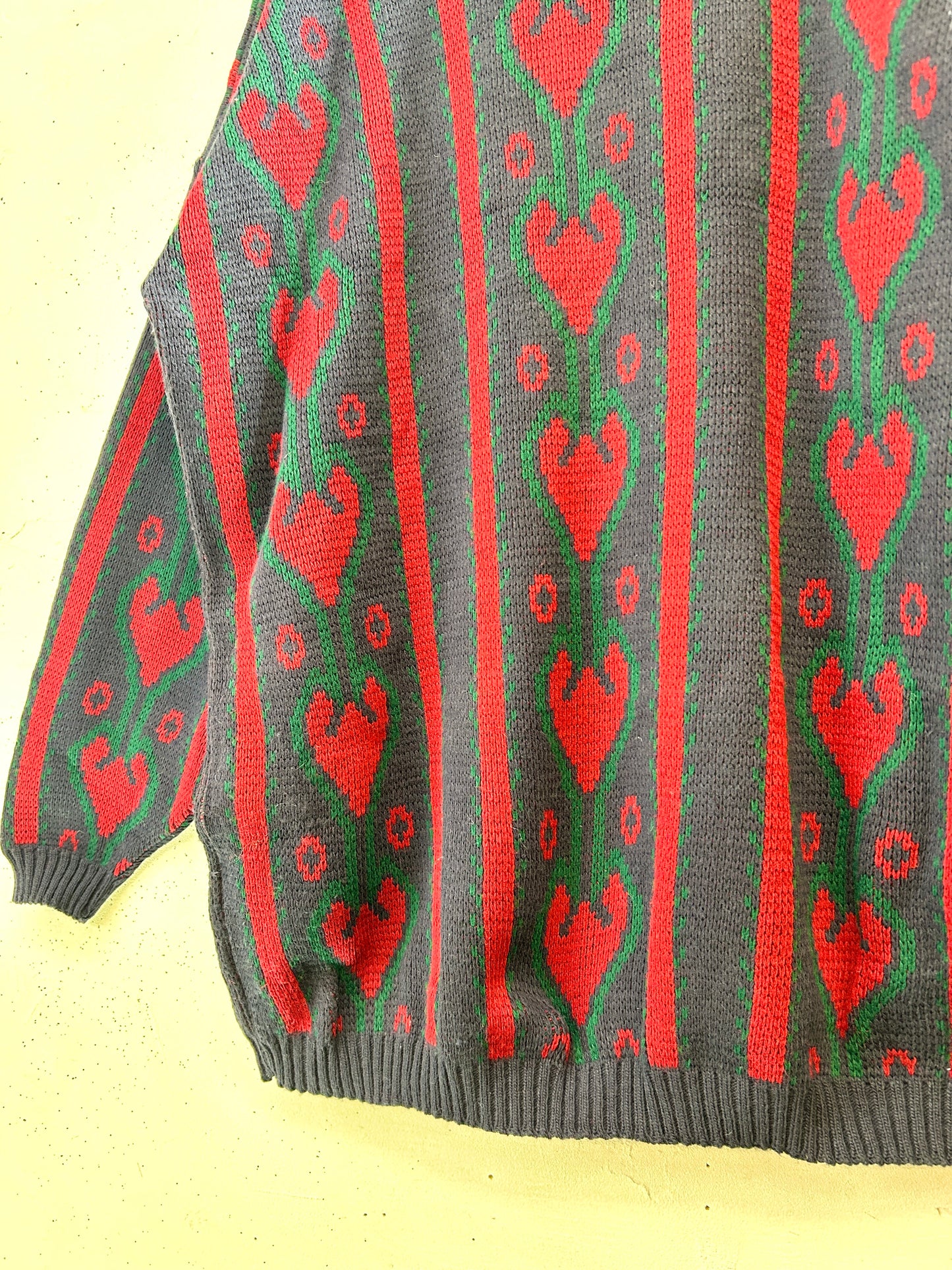 Vintage Hand Knit Sweater [K30692]