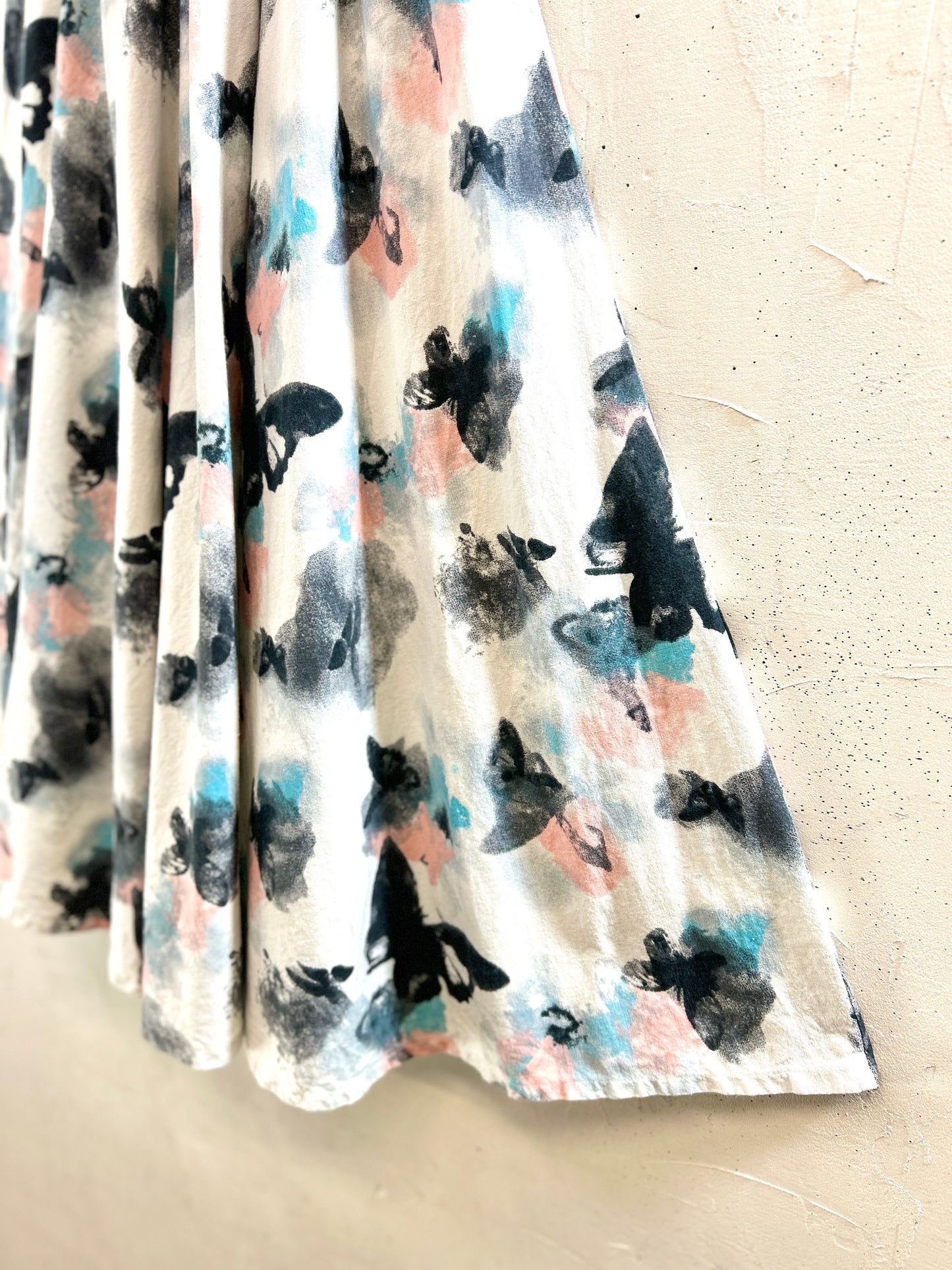 Vintage Hand-printed Skirt [K30792]