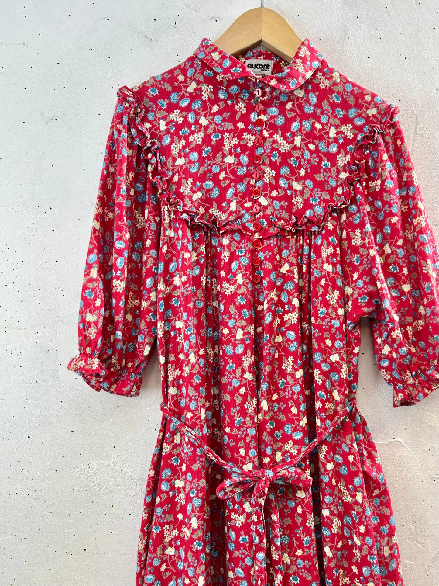 Vintage Flower Dress [G30807]