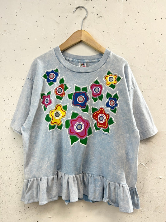 Vintage T Shirt 〜Funny dot CRAZY〜 [E32302]